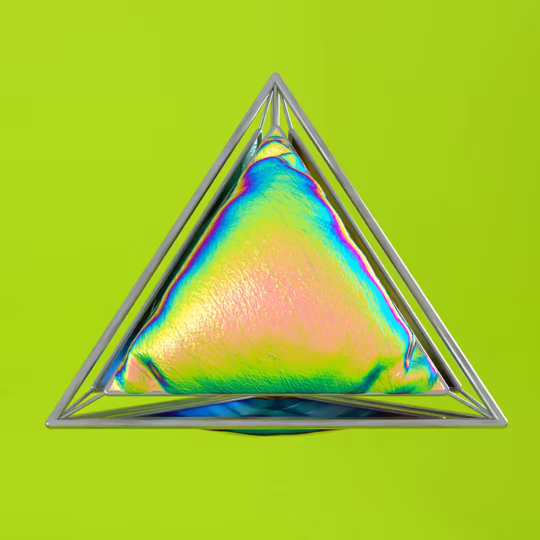 Iridescent Tetrahedron