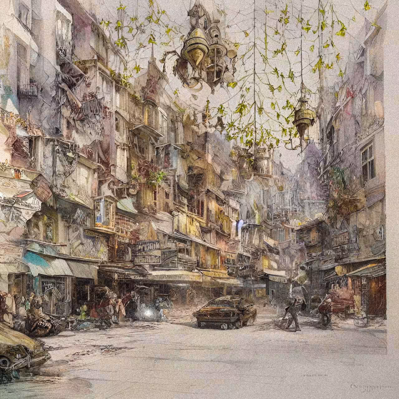 Rodeo posts: City lights - Botanical passage 🪴