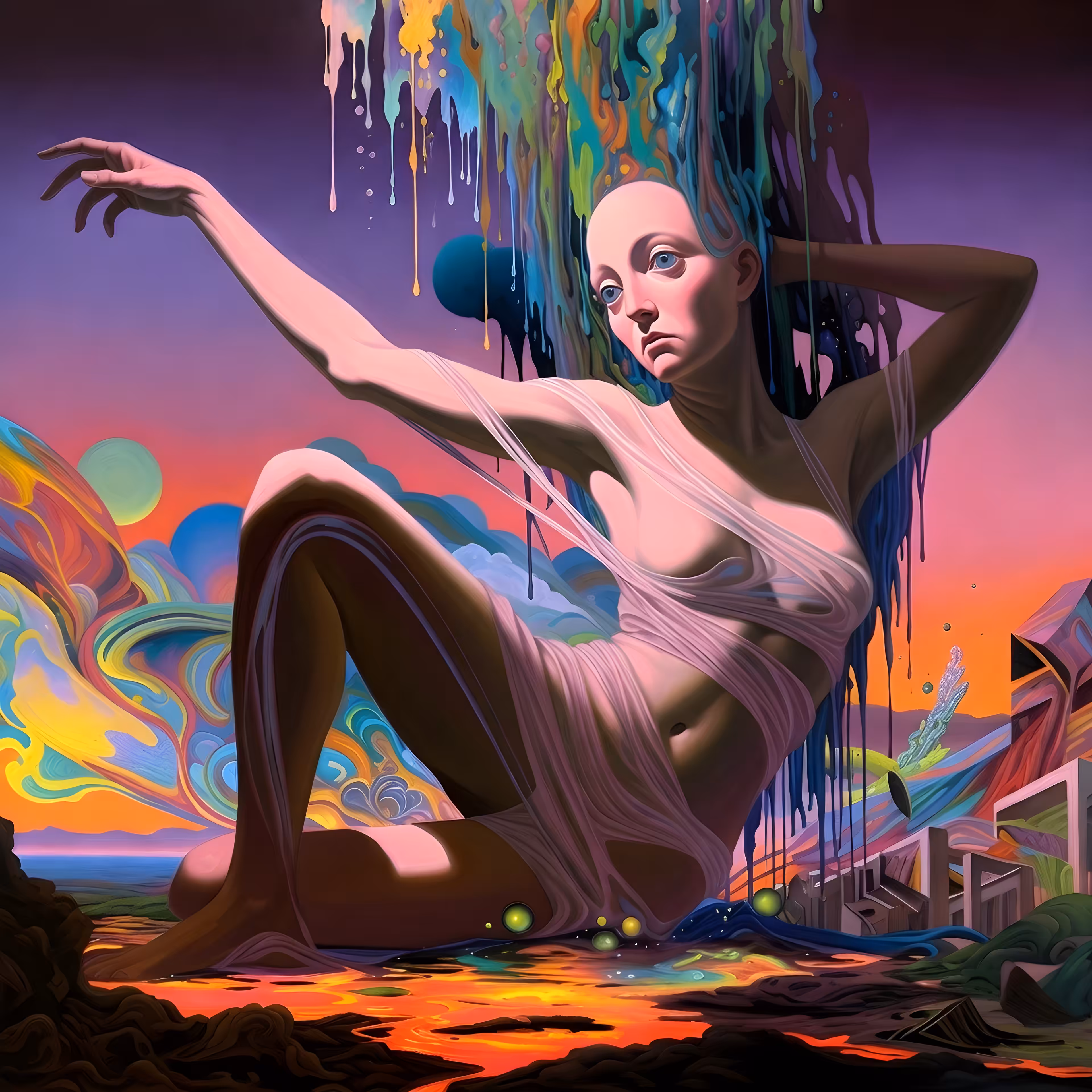 Colour Falls Like Memory