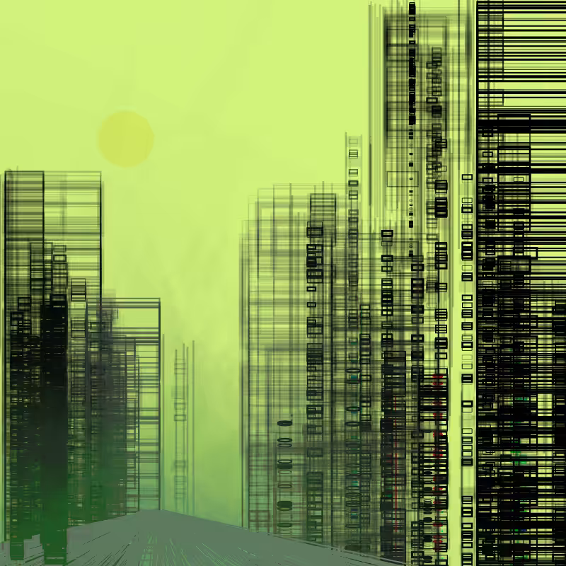 Contemporary building sketches #18