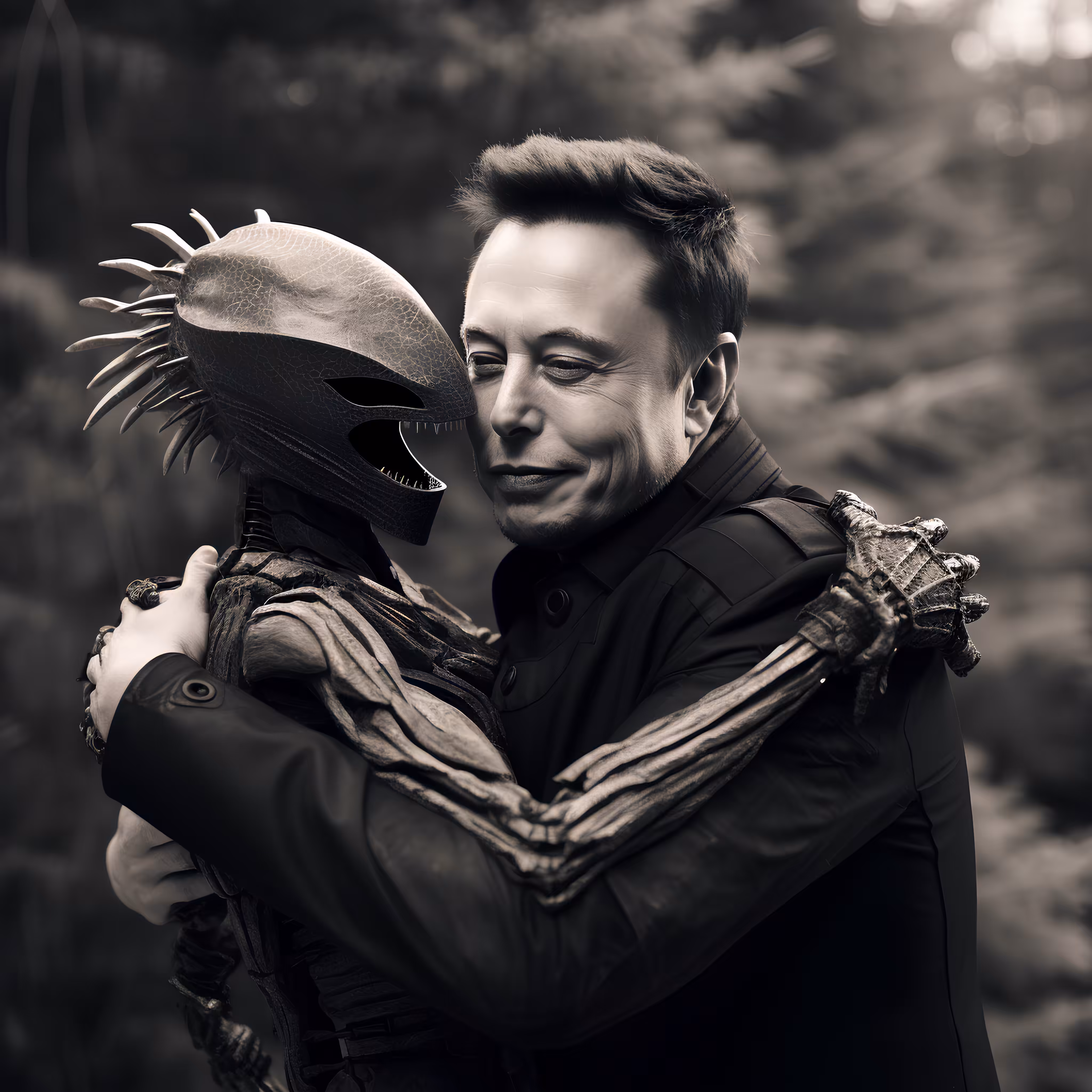 Elon Musk #2 ; For The Love Of Robots - Public Domain Use