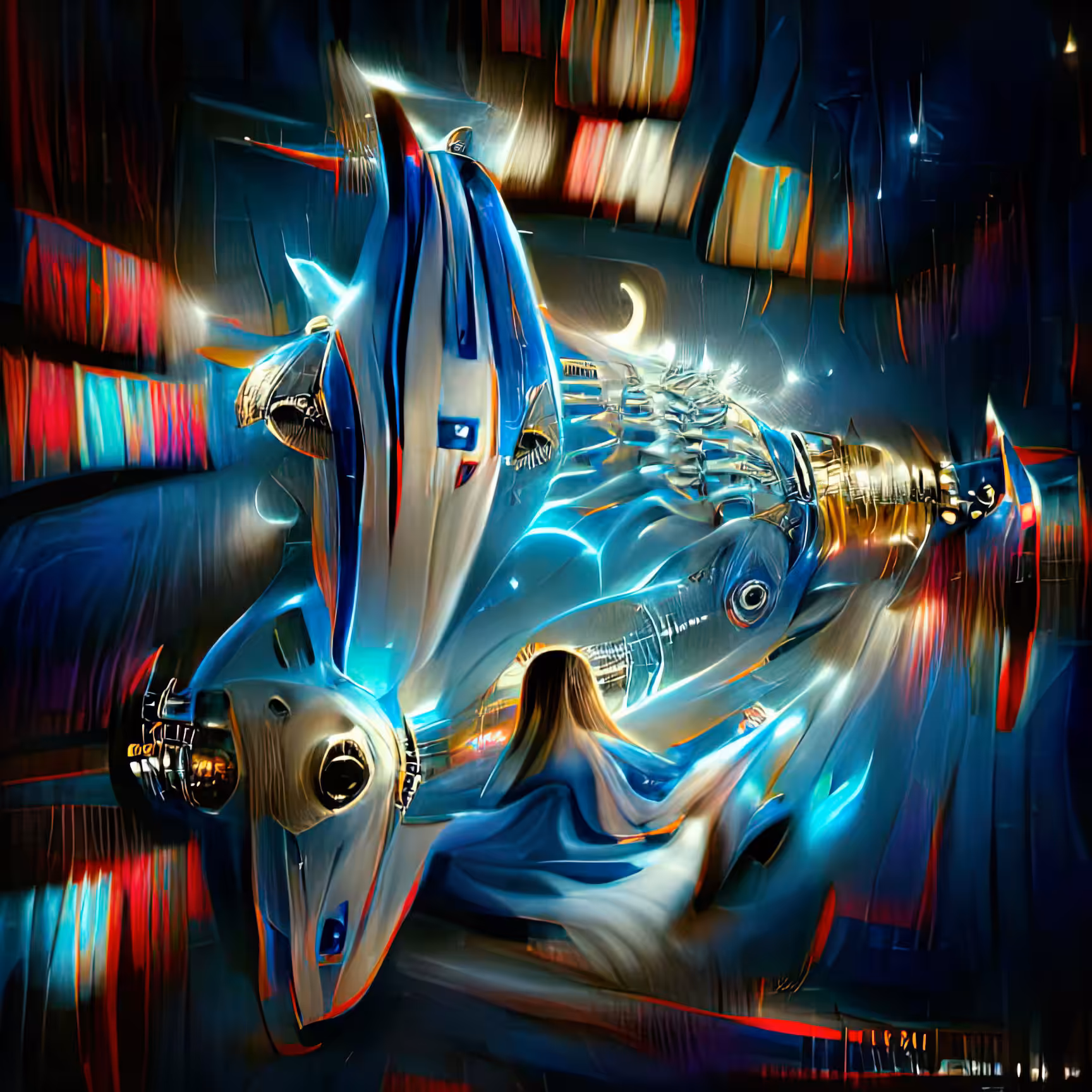 Anne Spalter AI Spaceships: Hyperspace Interceptor 87/501