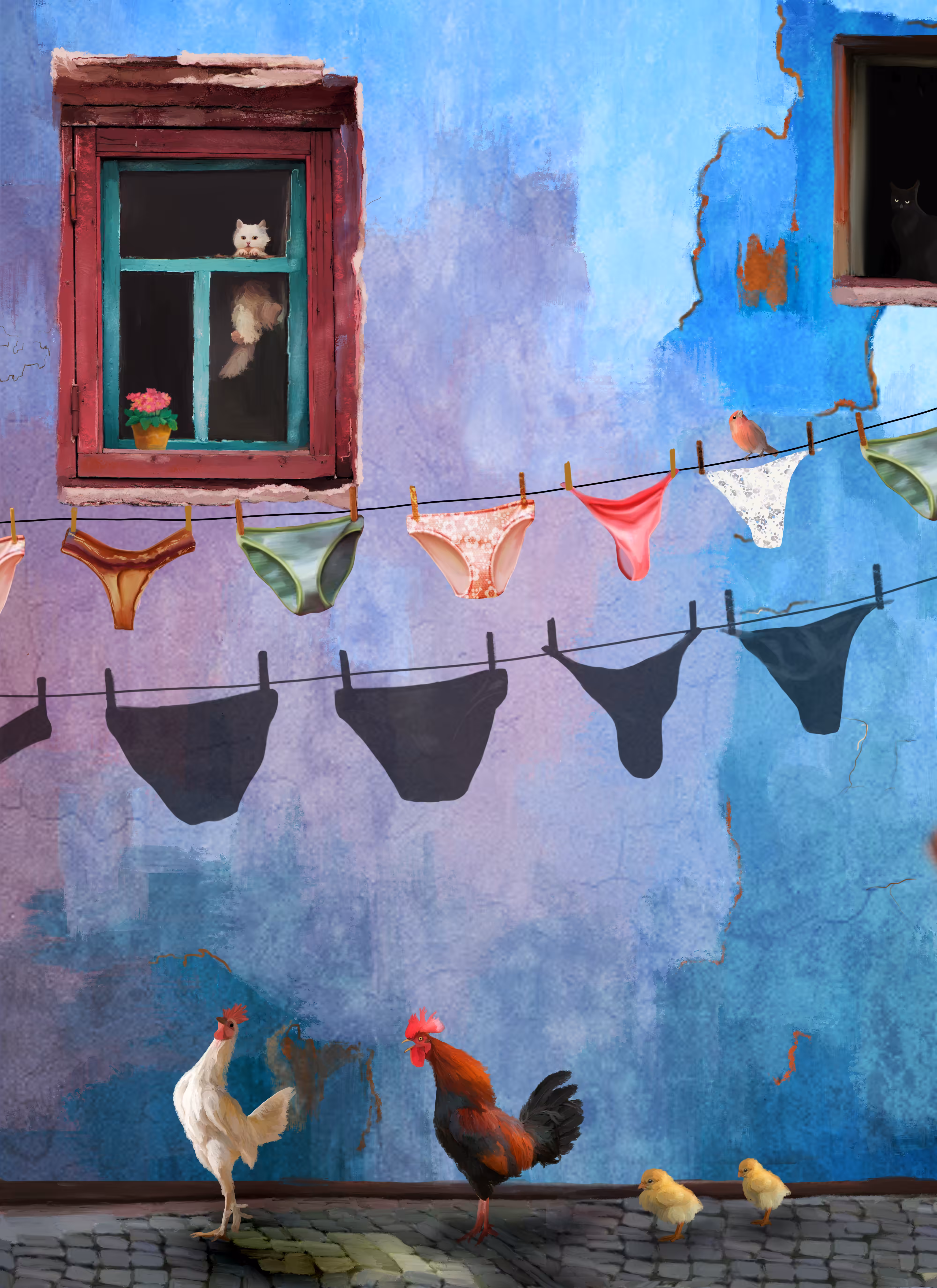 Snapshots From Life : Colorful Street