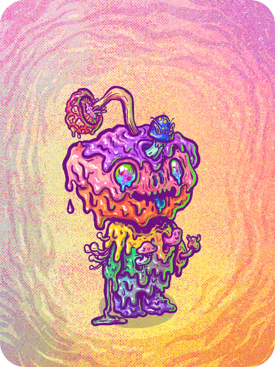 Rainbow Glorp #1020