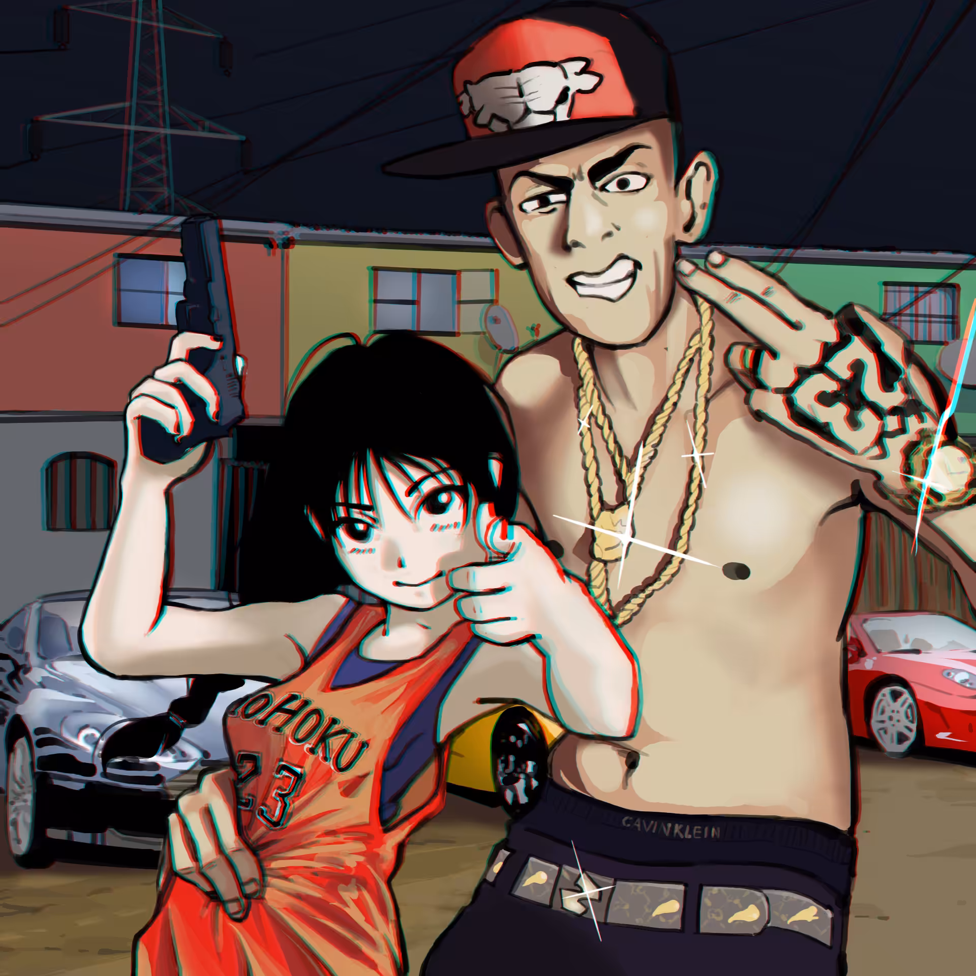 JORDAN 23D & HARUKO AKAGI