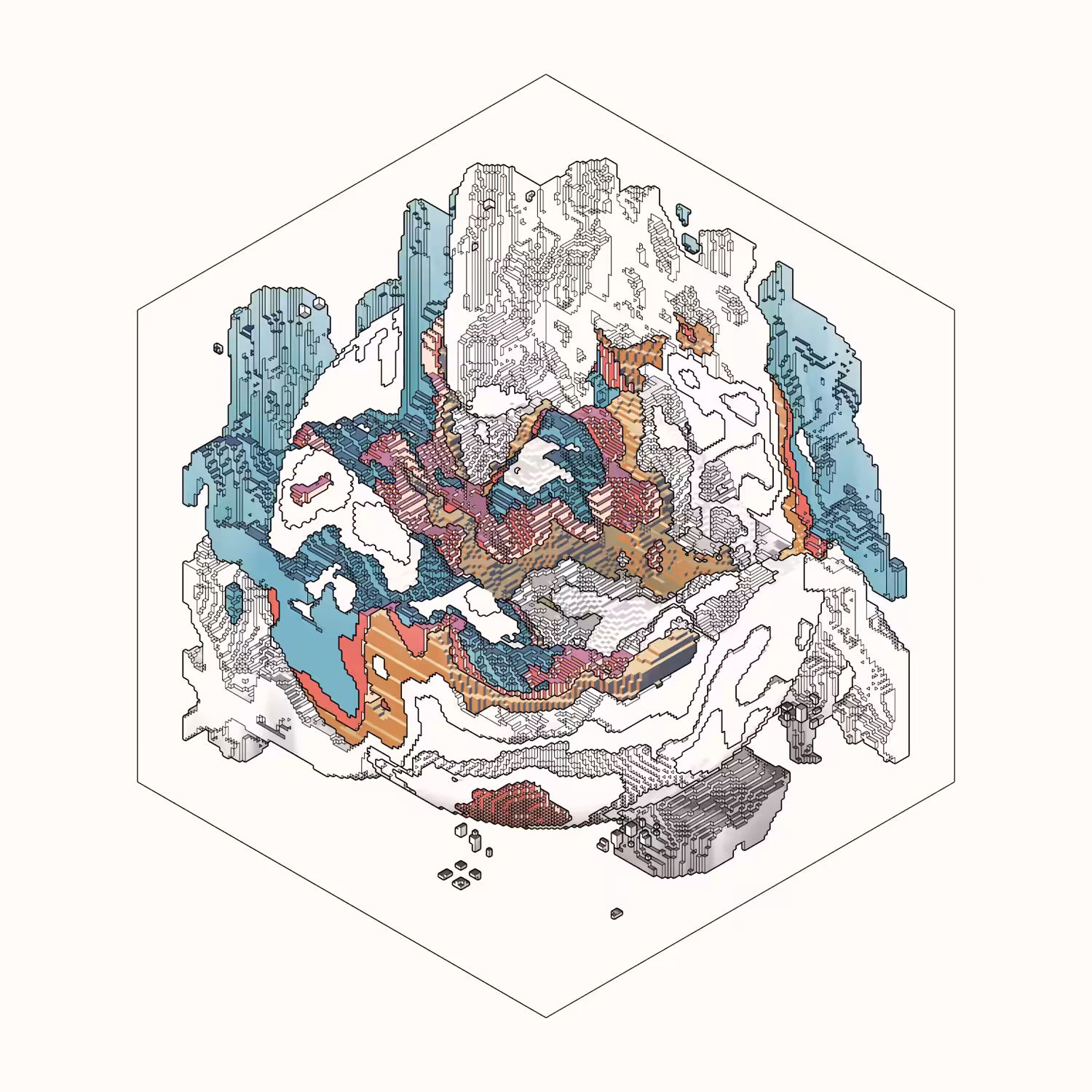 Rodeo posts: Erosion I, 250515