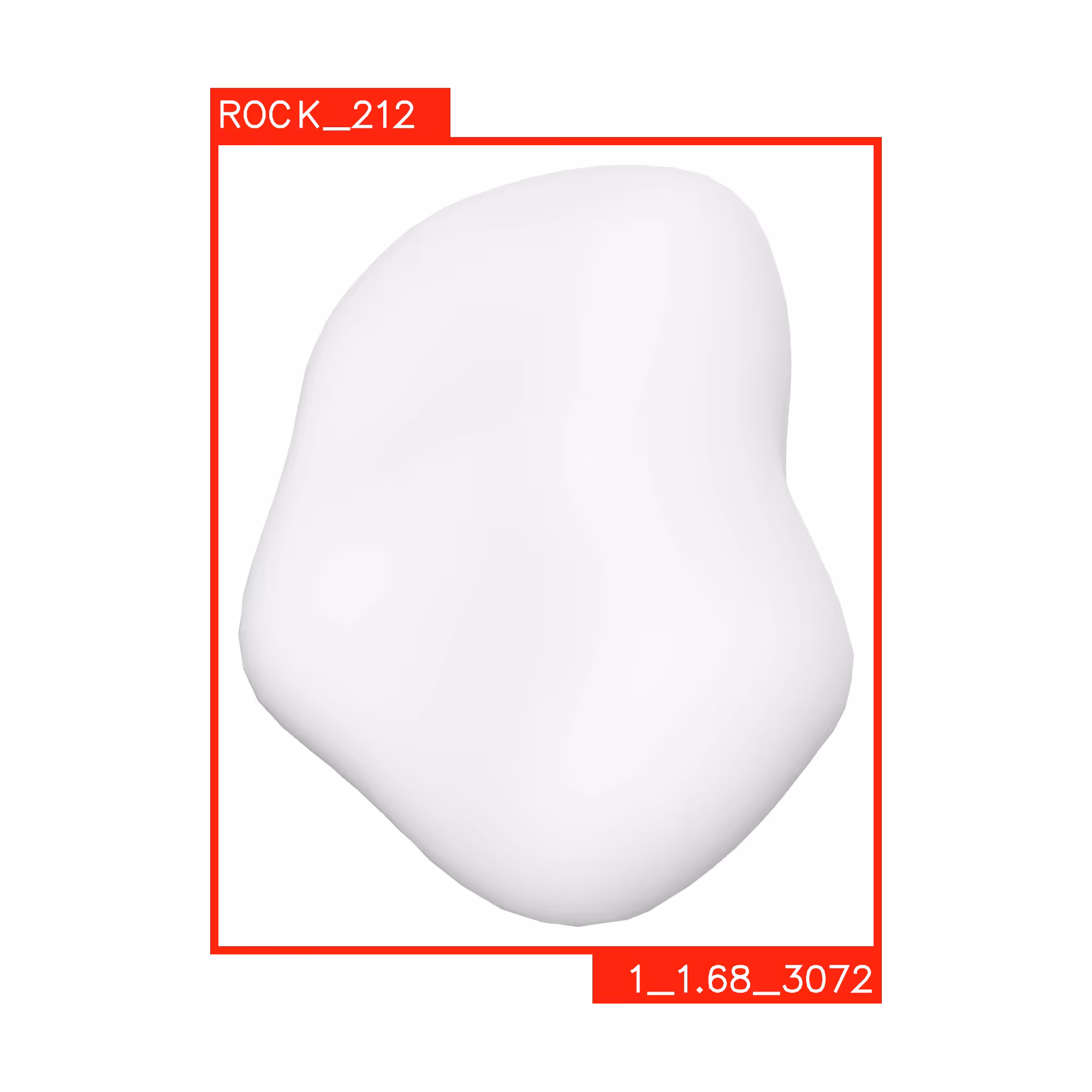 UNSHADED ROCKS: ROCK 212