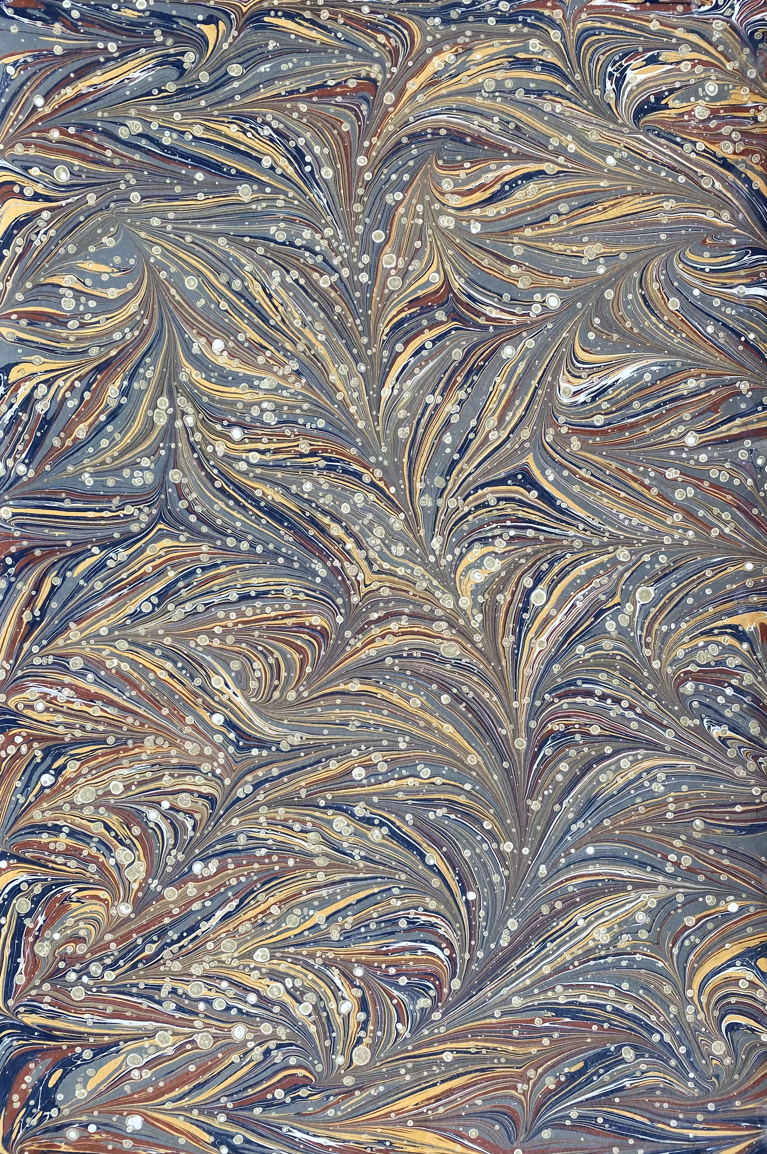 Şal Ebrûsu / Marbling Art #7