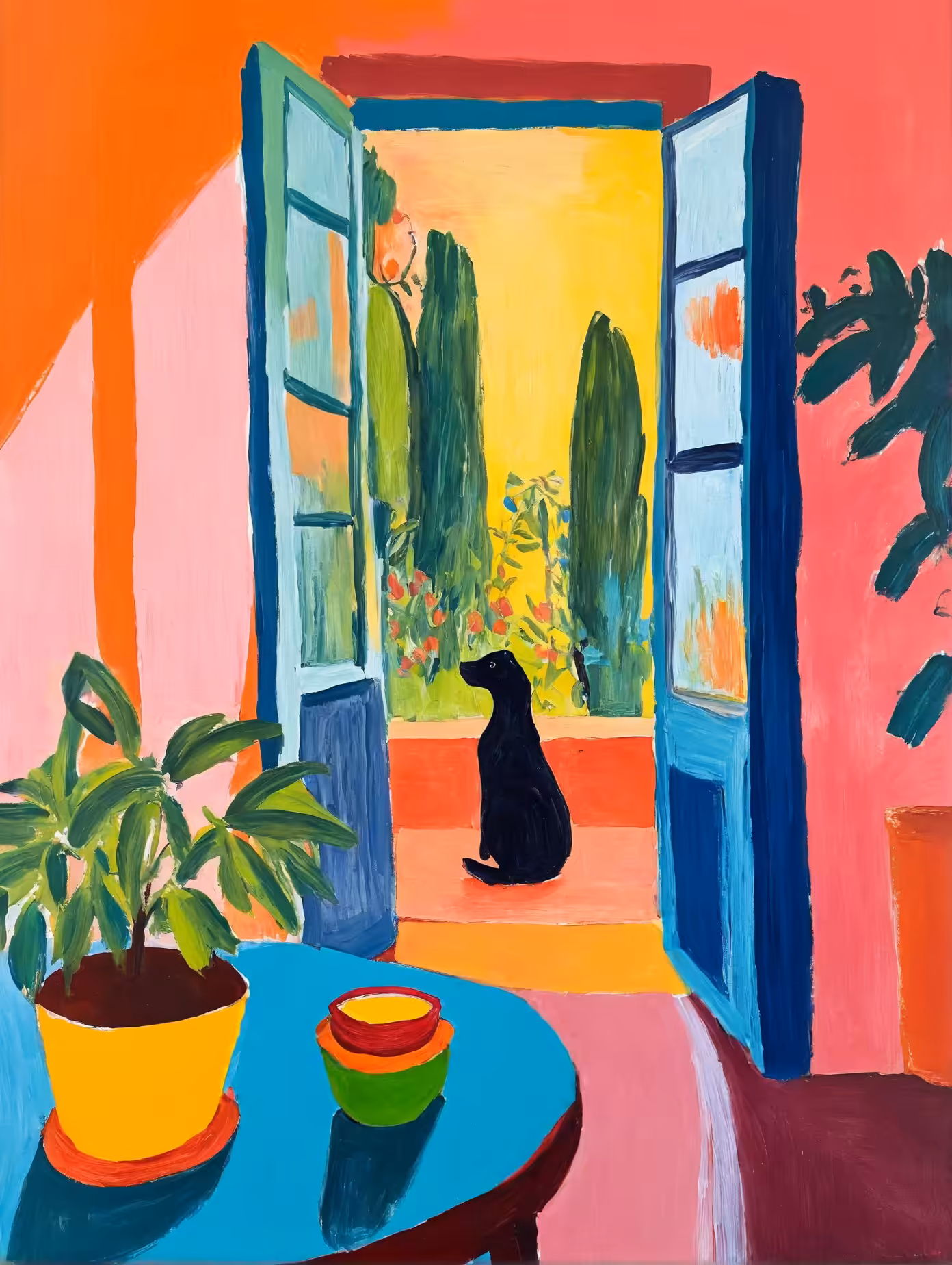 Vertical Arts: Black Dog