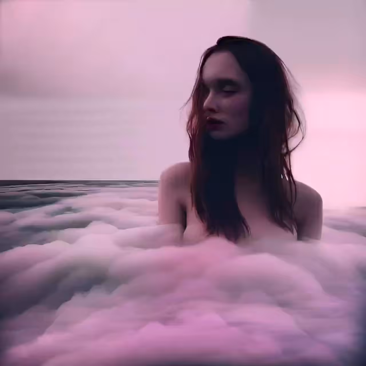 in the clouds