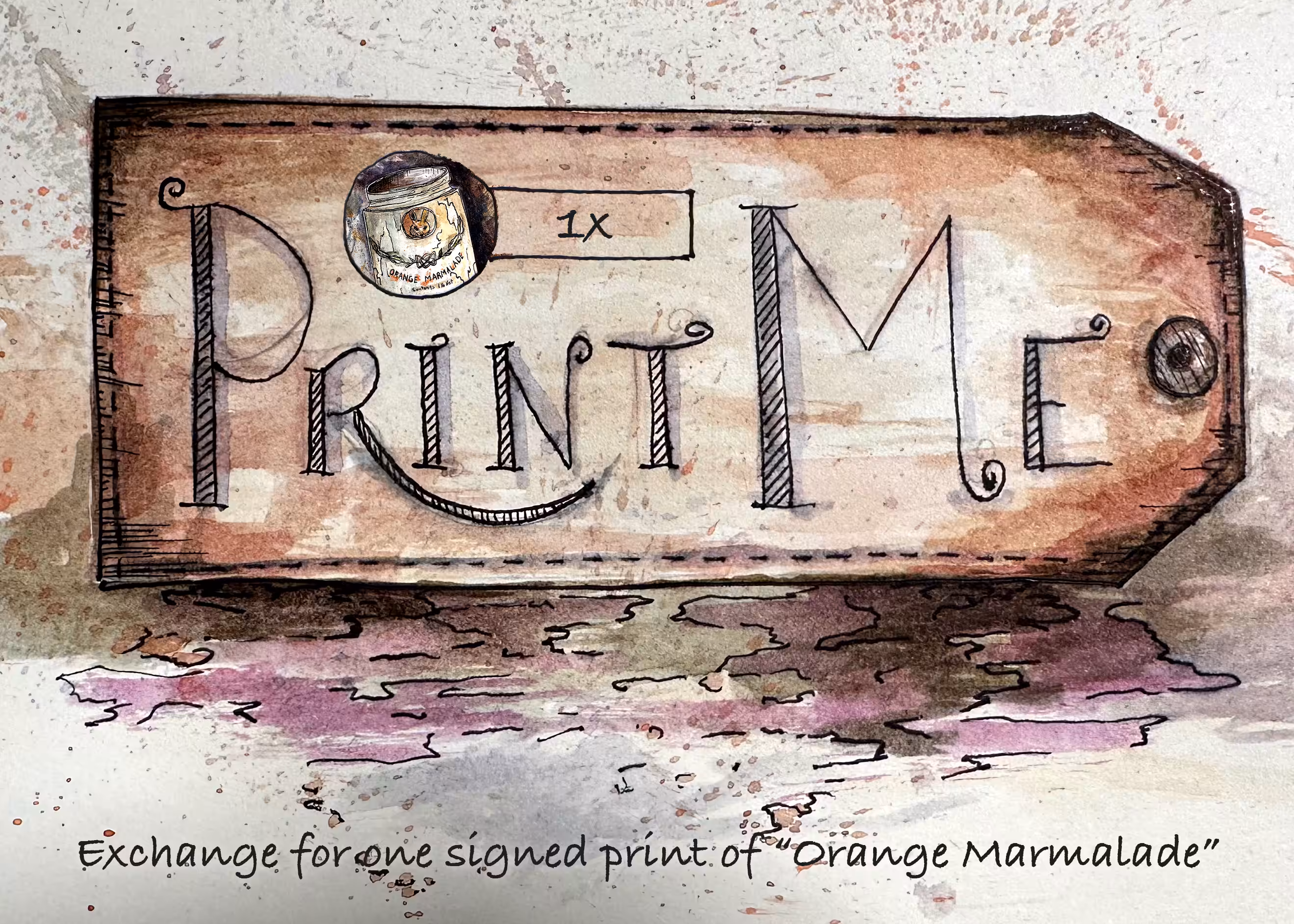 Orange Marmalade Print Pass