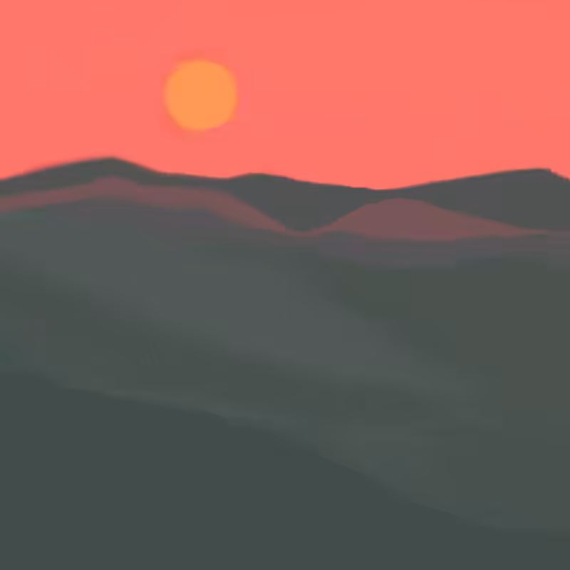 Colorful hills #1