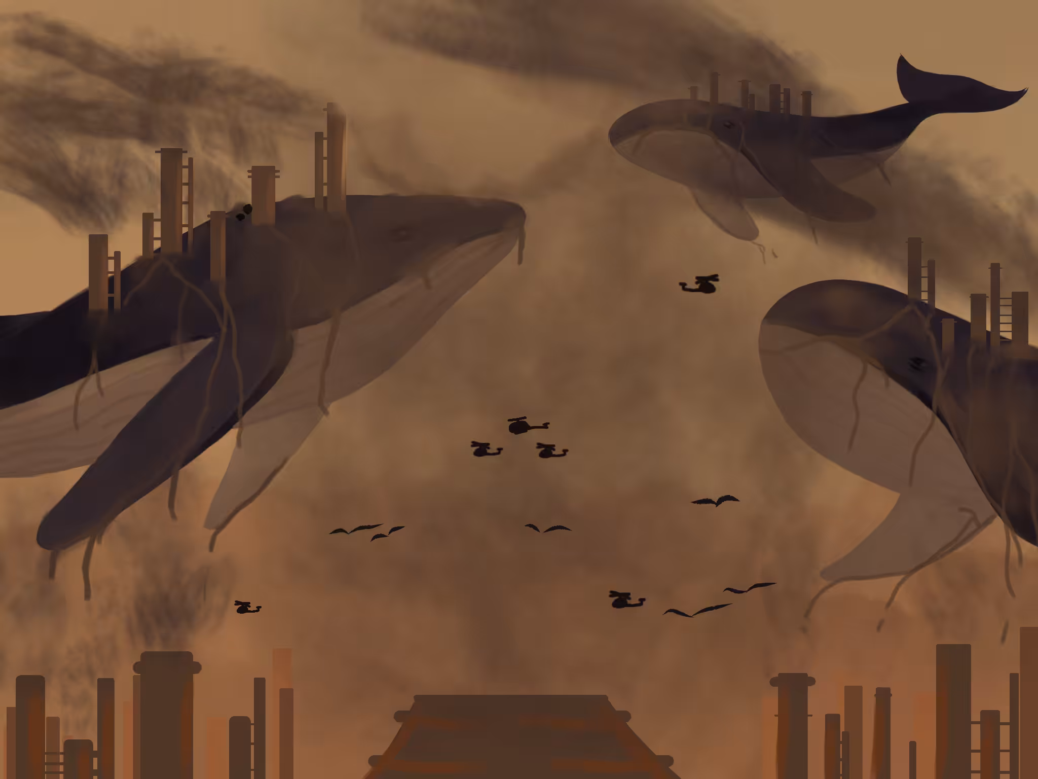 Polluted Earth