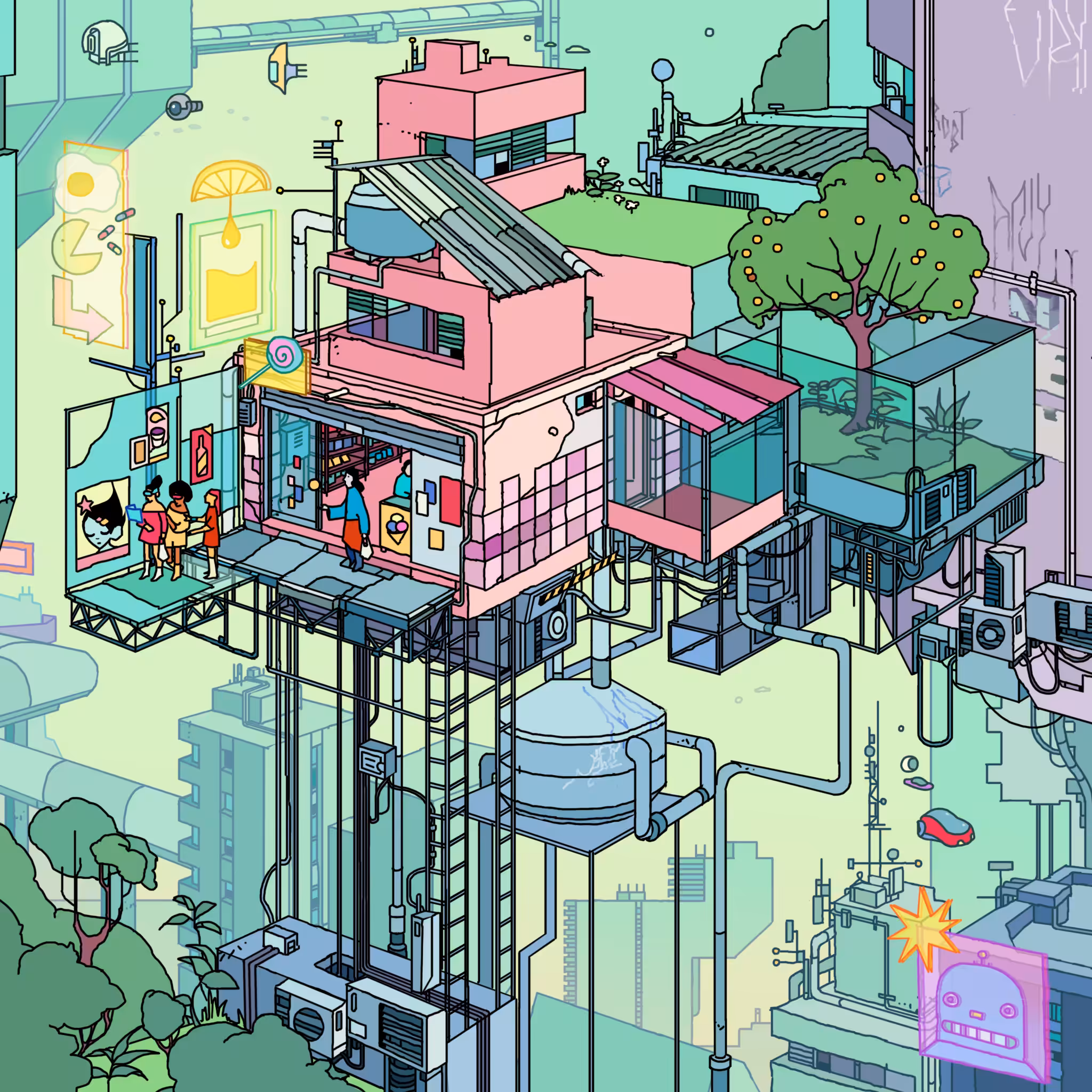 SOLAR HOUSE -c