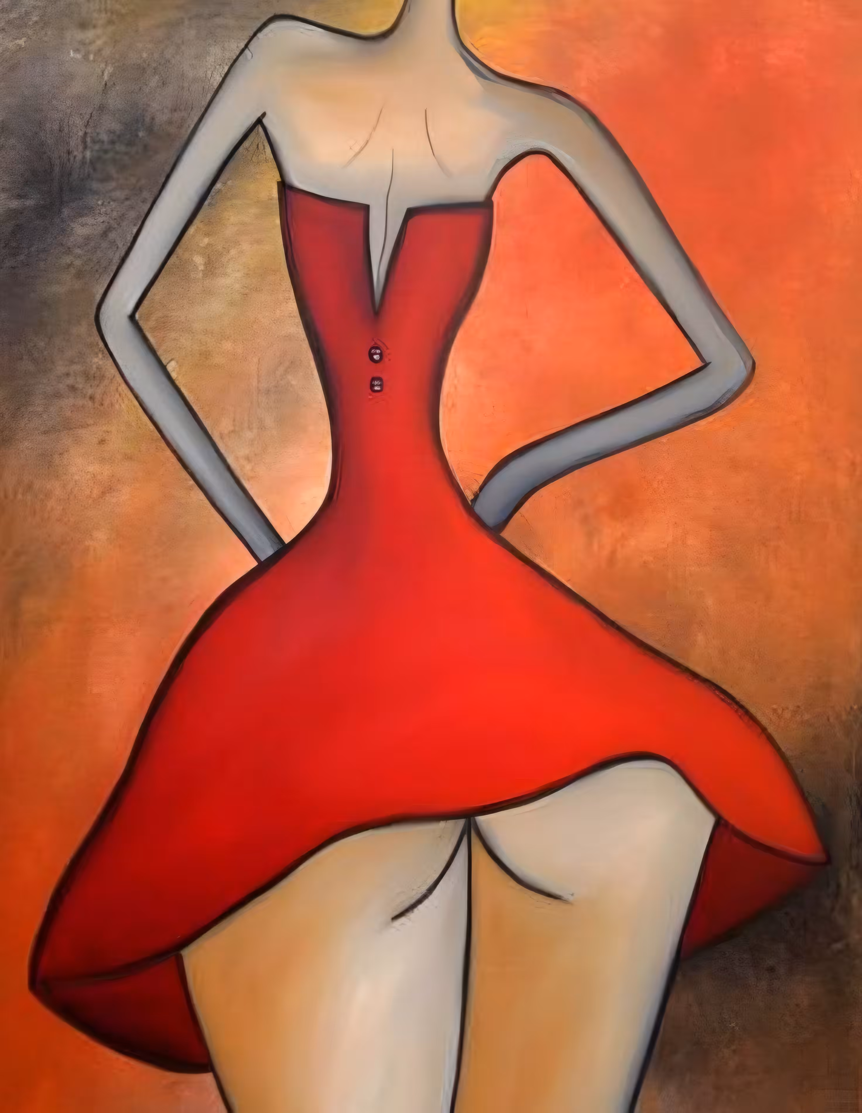 Crimson Silhouette