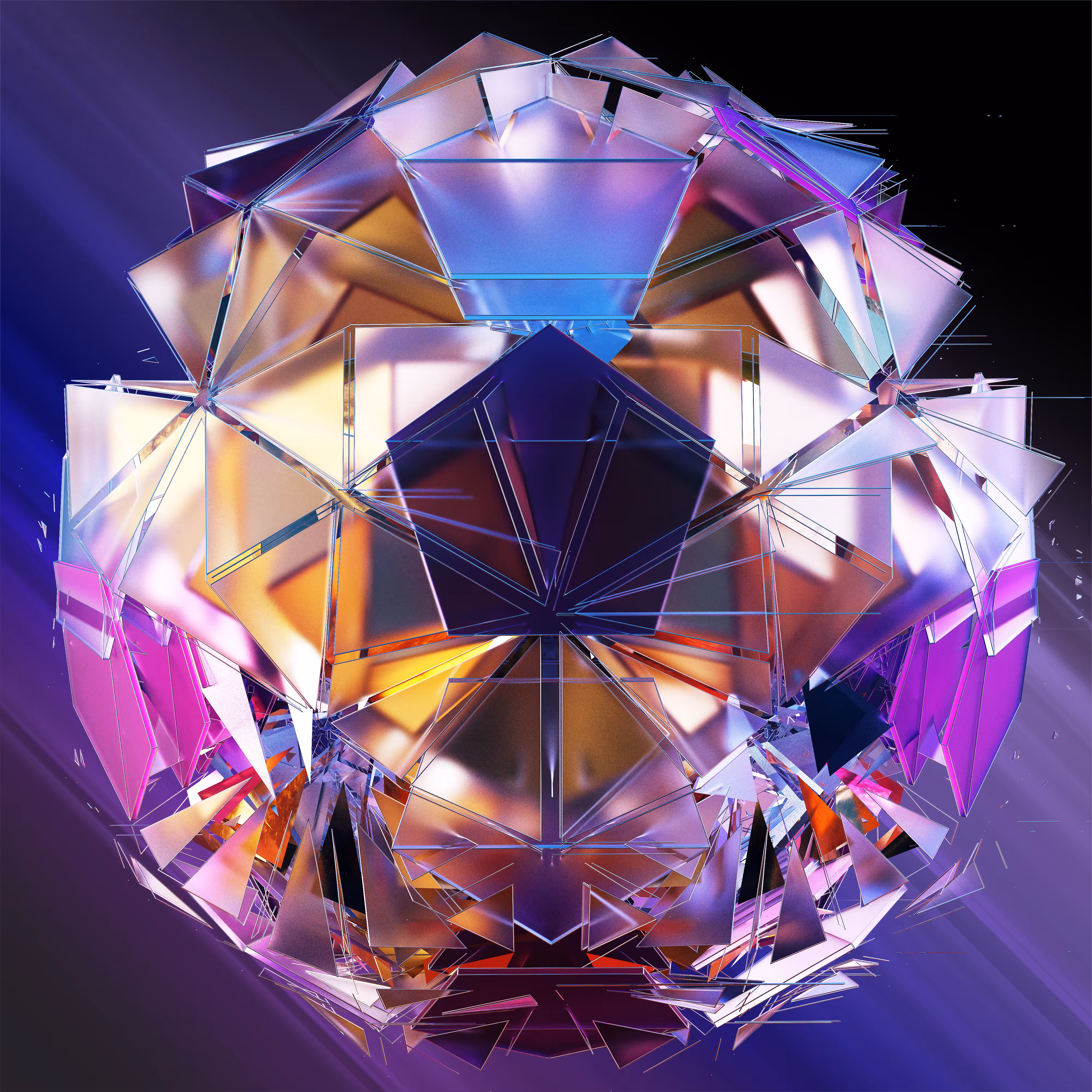 Digital Glas Iris