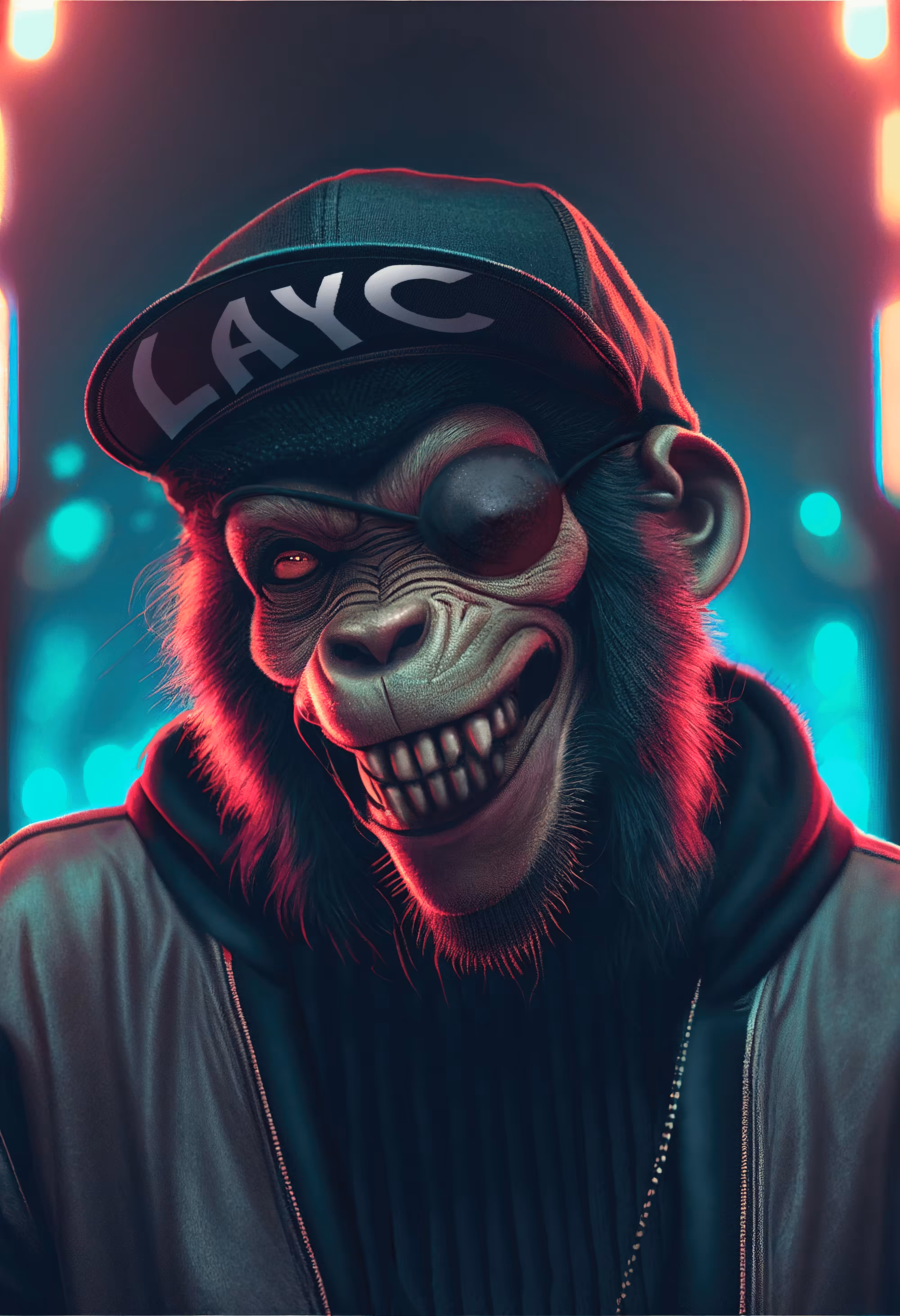 Half Blind Ape - LAYC 9529 Derivative