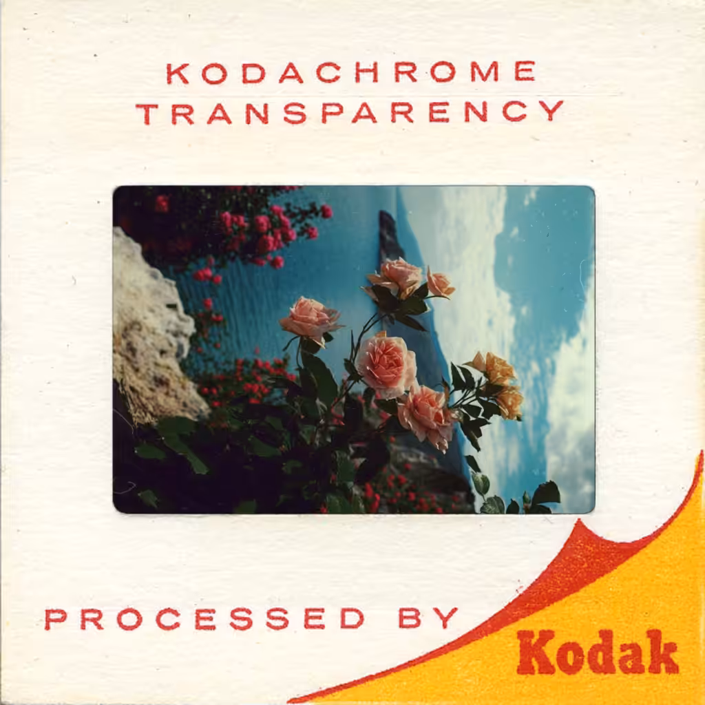 Rose, Color Reversal Film (kodachrome), 1962