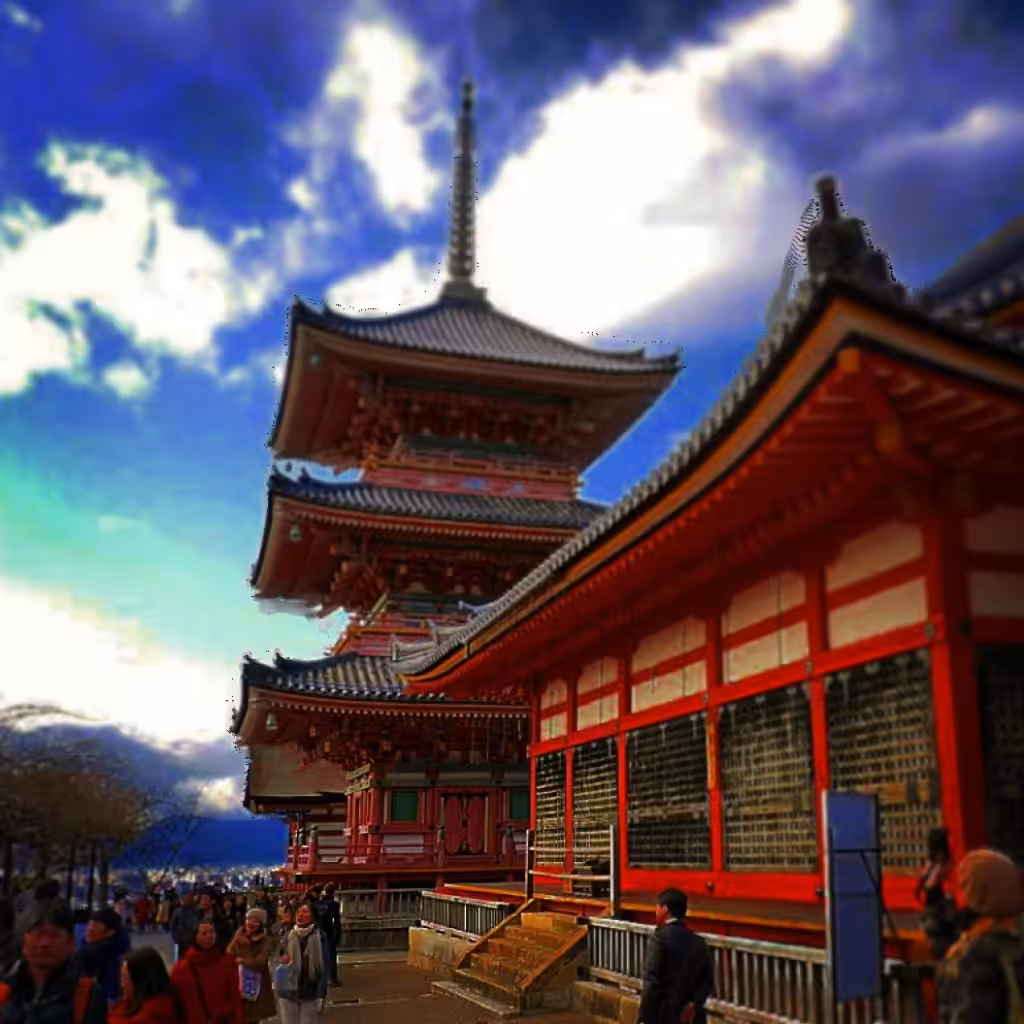 Kyoto in my Memory. My Memory in Kyoto. Unification.