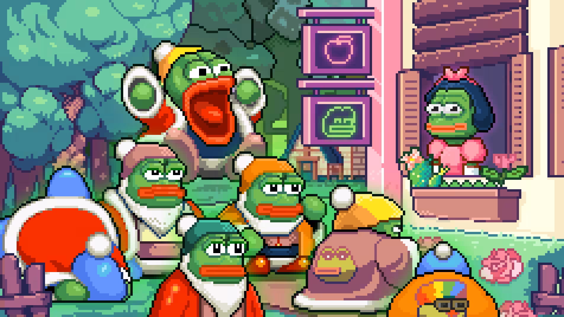🐸Snow PePe and the Seven Dwarfs PePe🐸