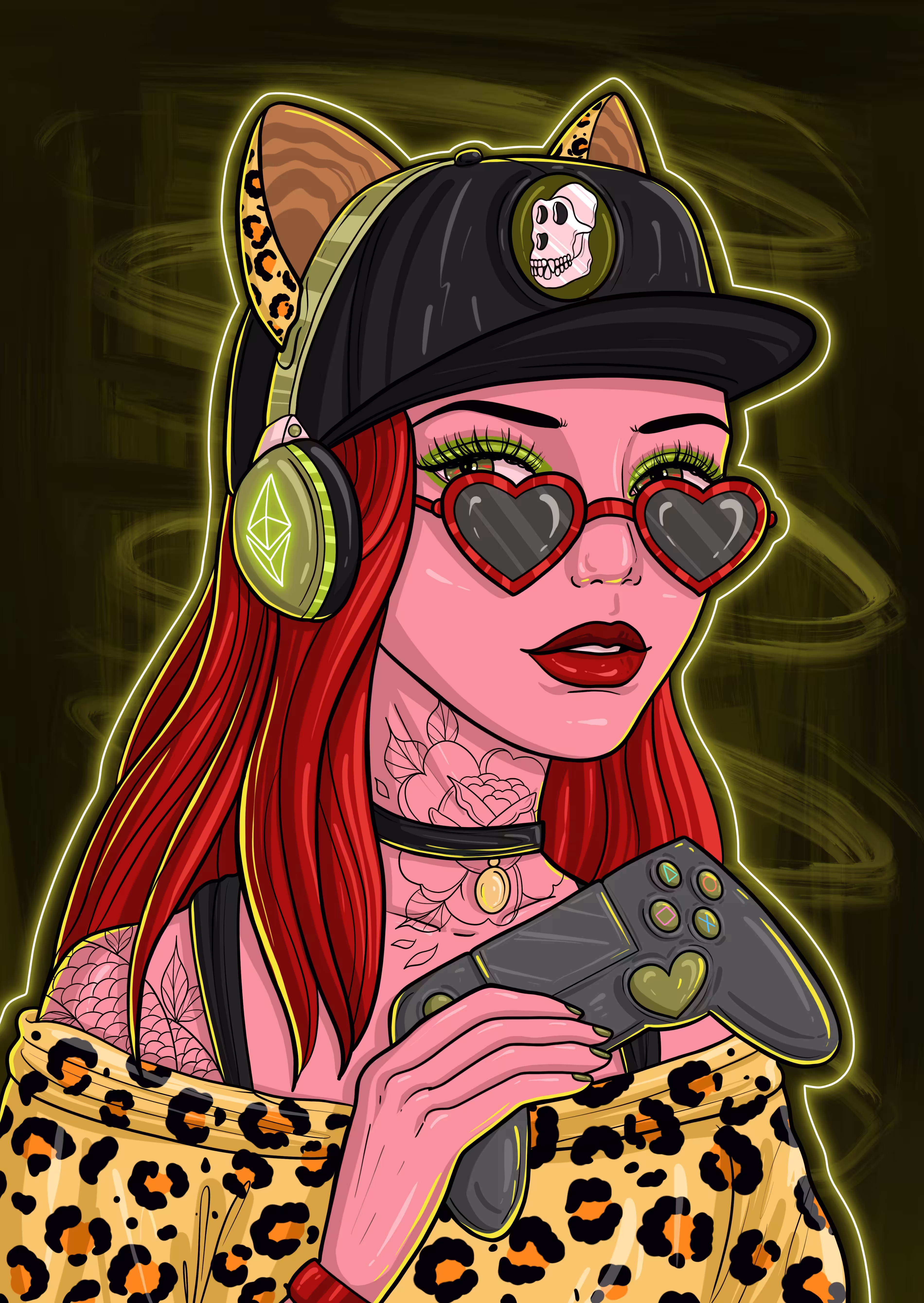 Gold girl
