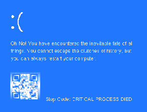 Blue Screen of Death