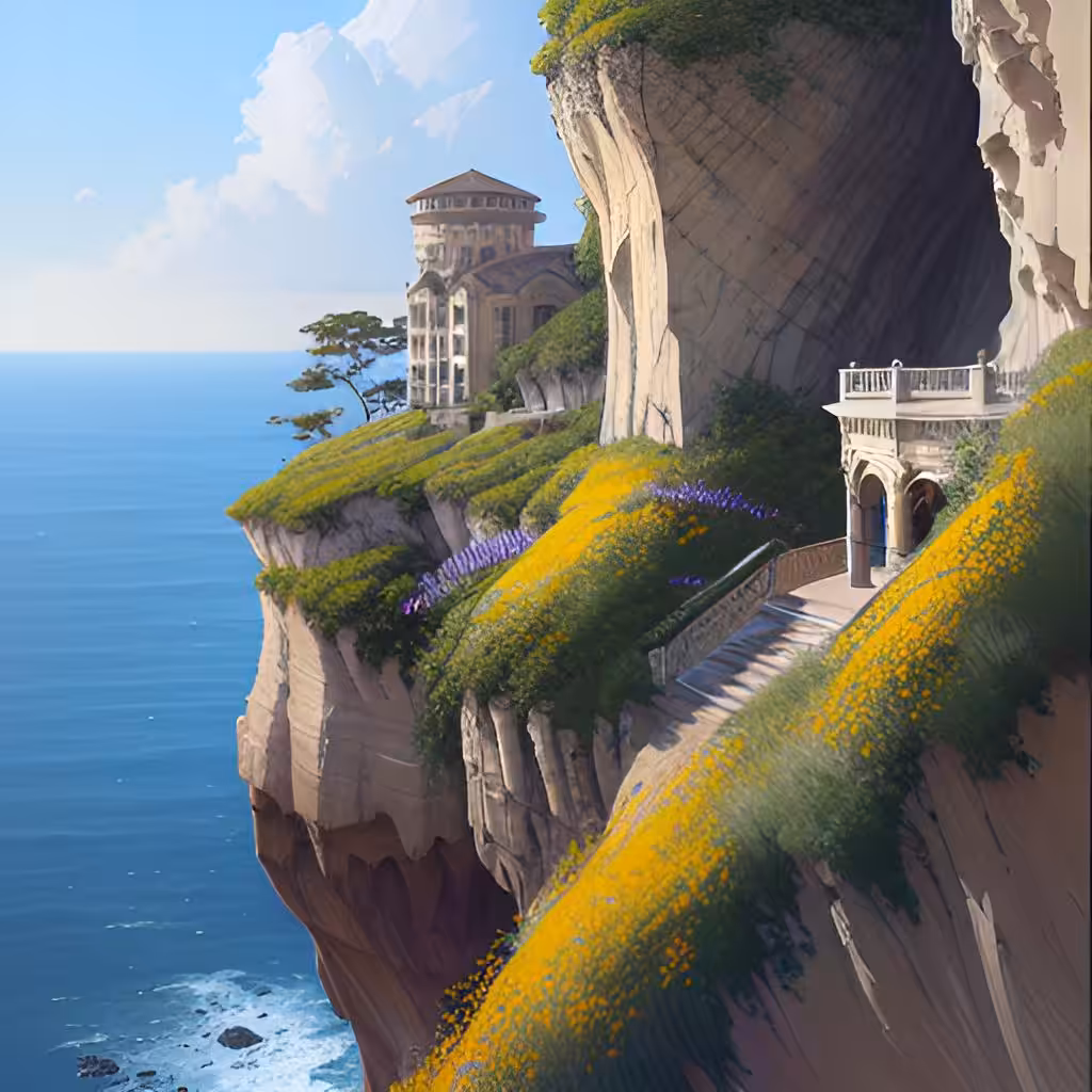 Castles and buildings: rock castle
