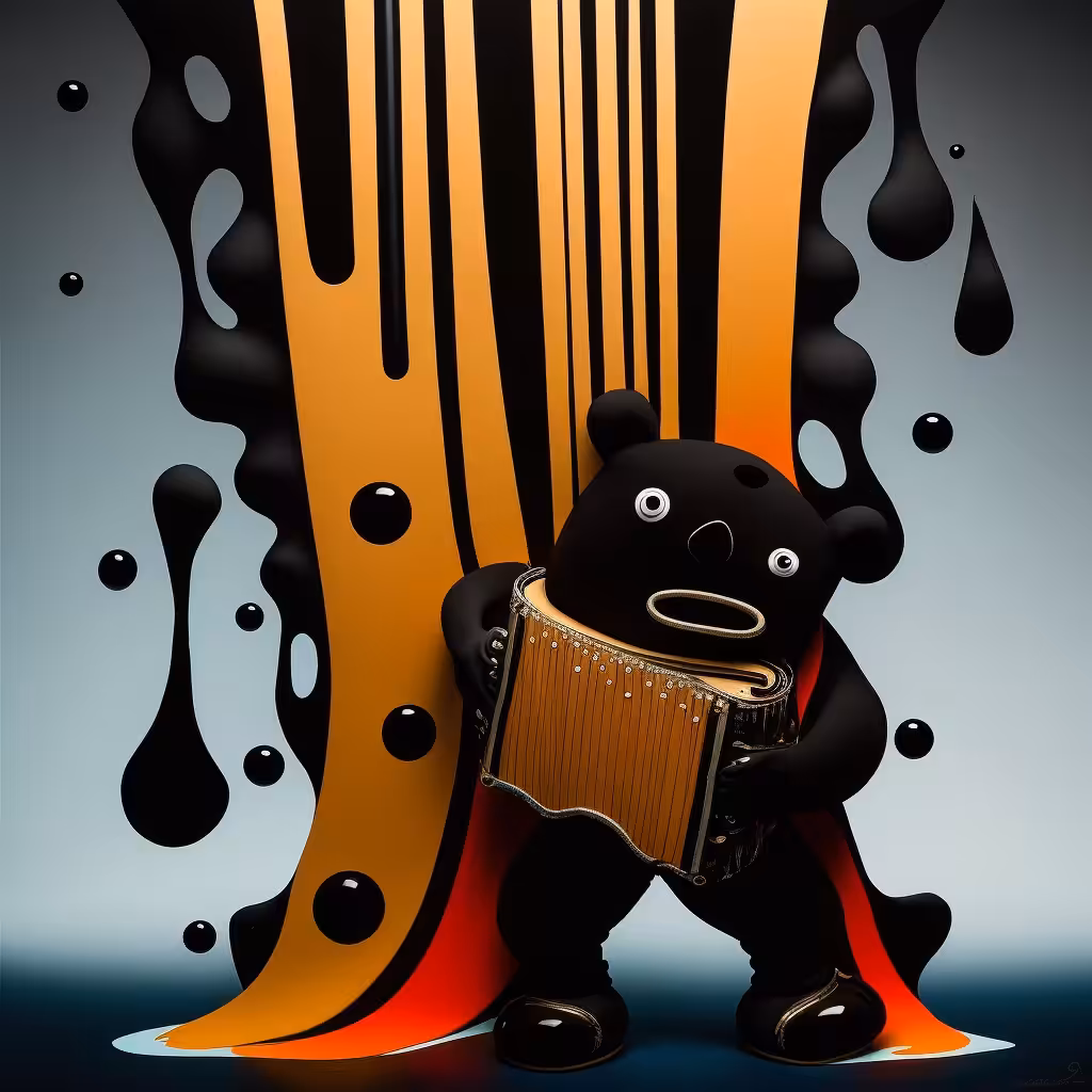 Accordion Bear #5