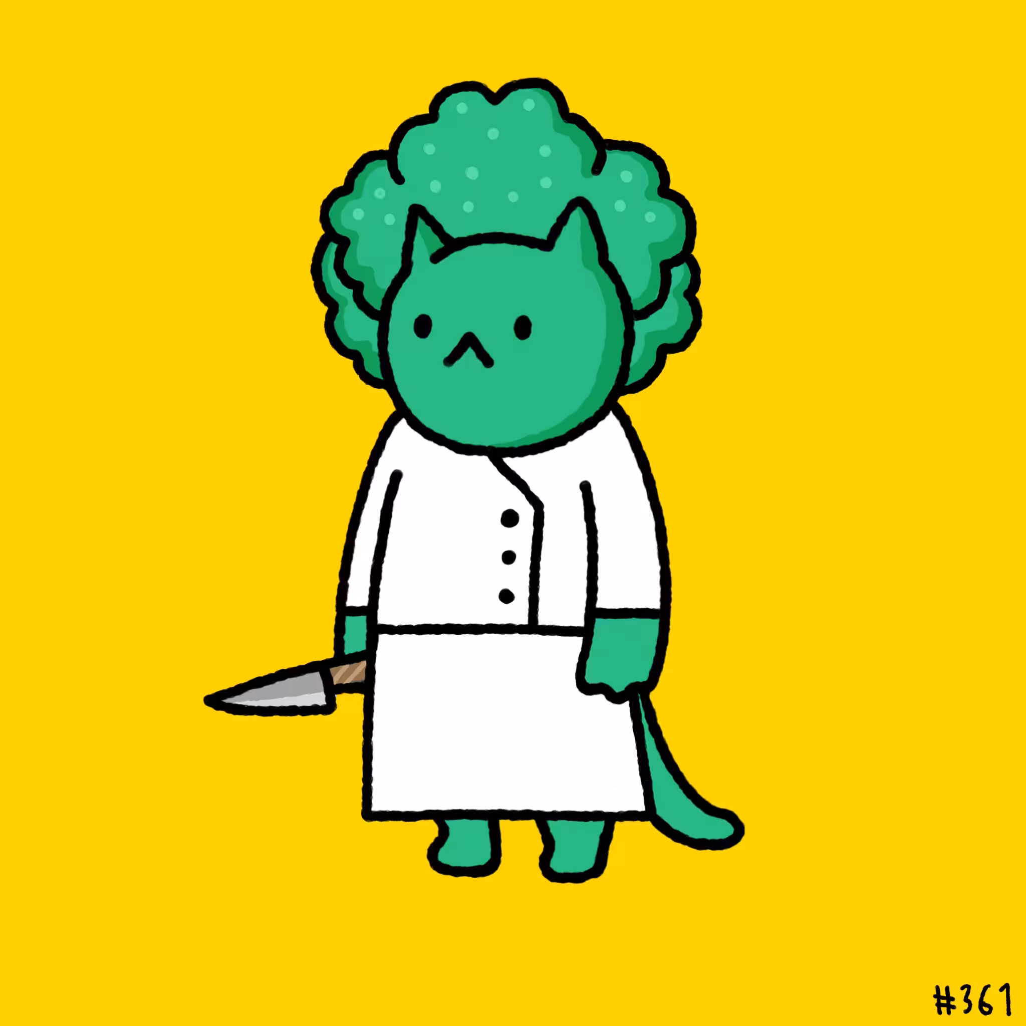 broccoli cat