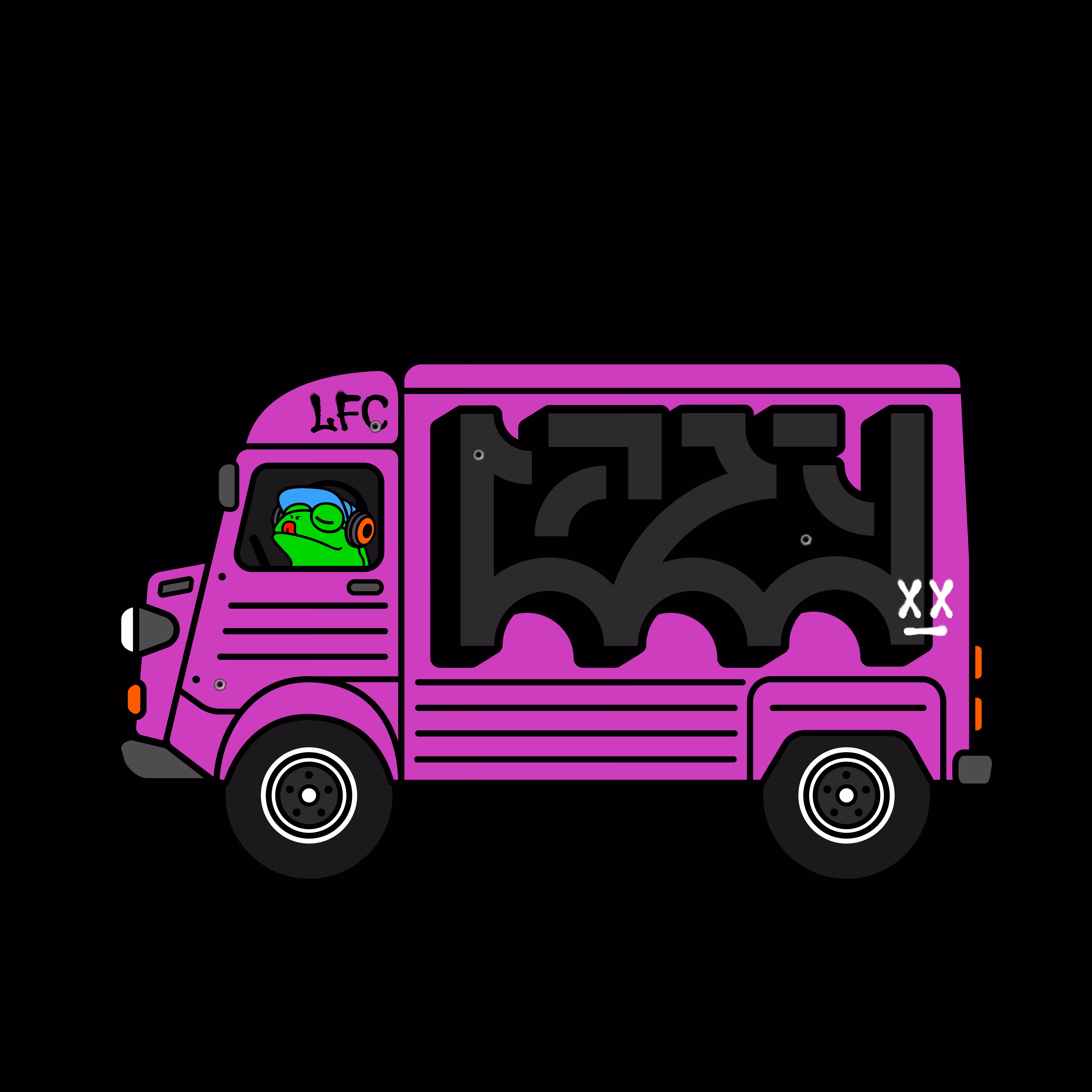 Lazy Frogs On The Road #056