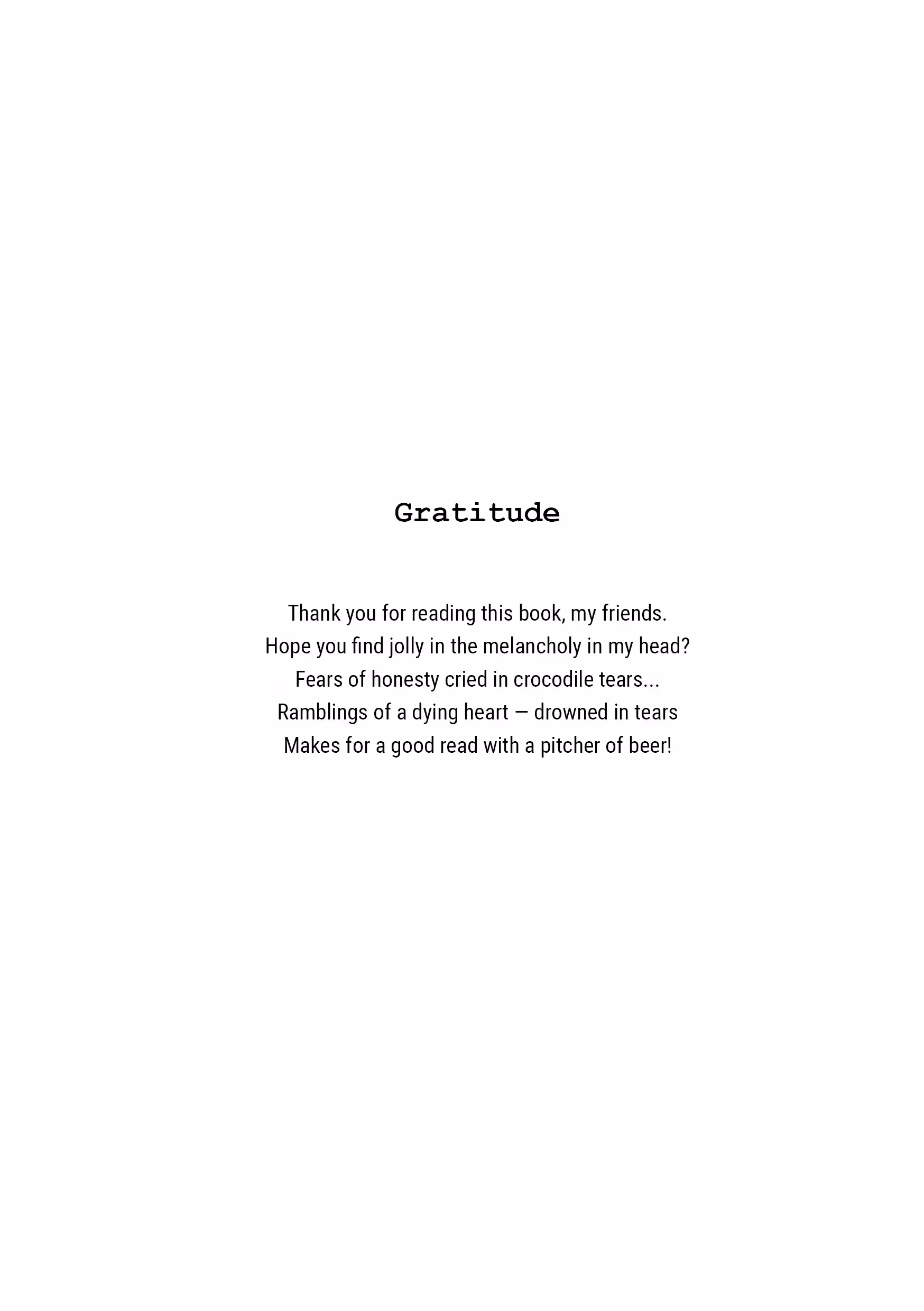 Gratitude