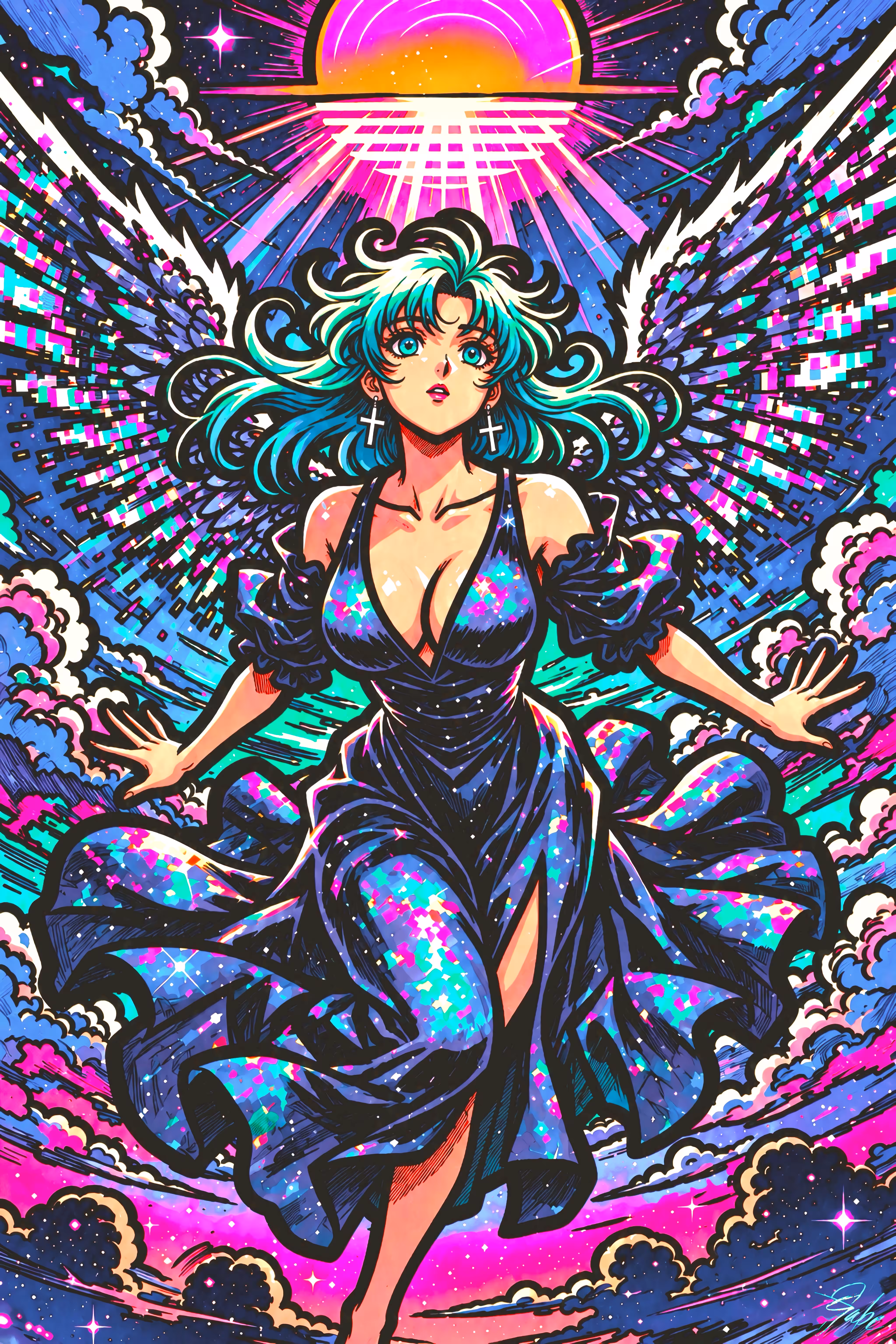 Digital Angel Glitch - SP0107