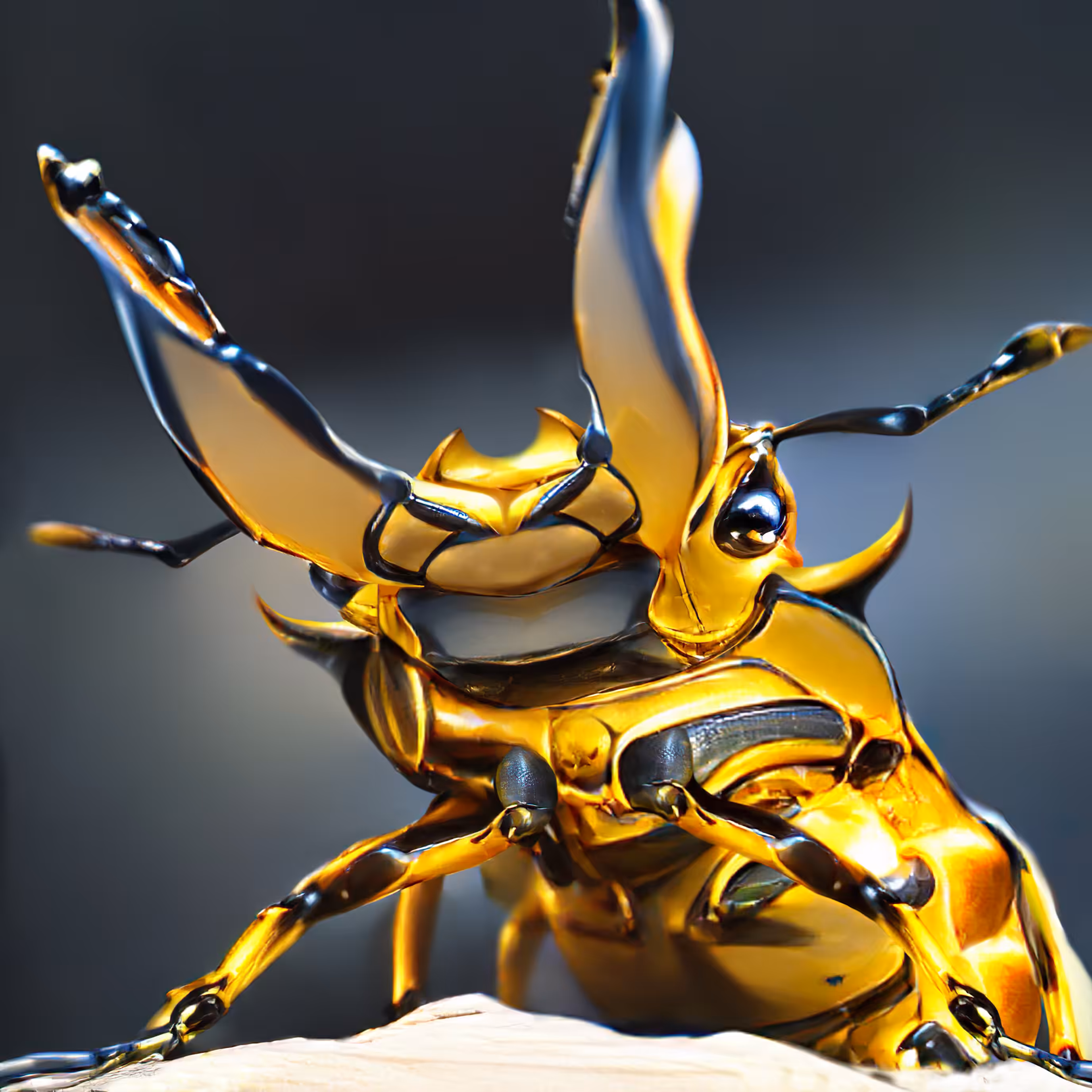 Golden beetle