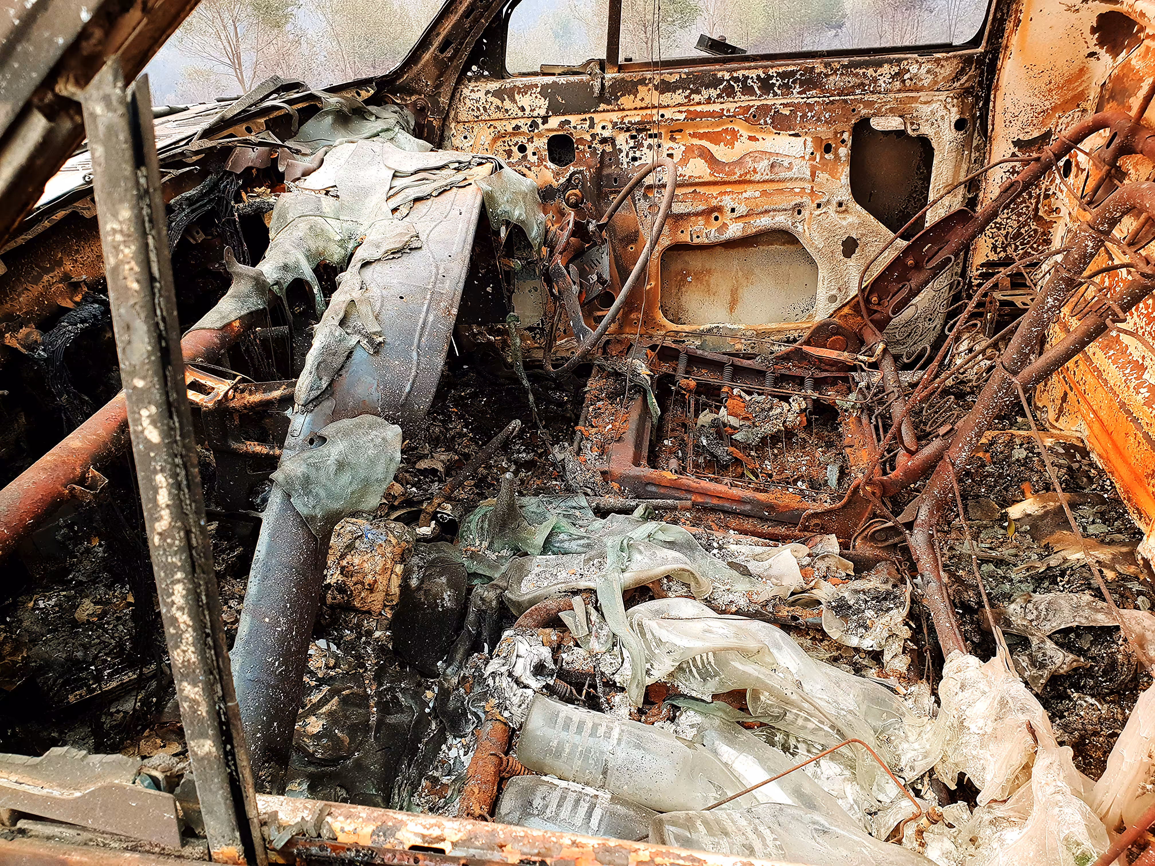 8. The Melted Truck.