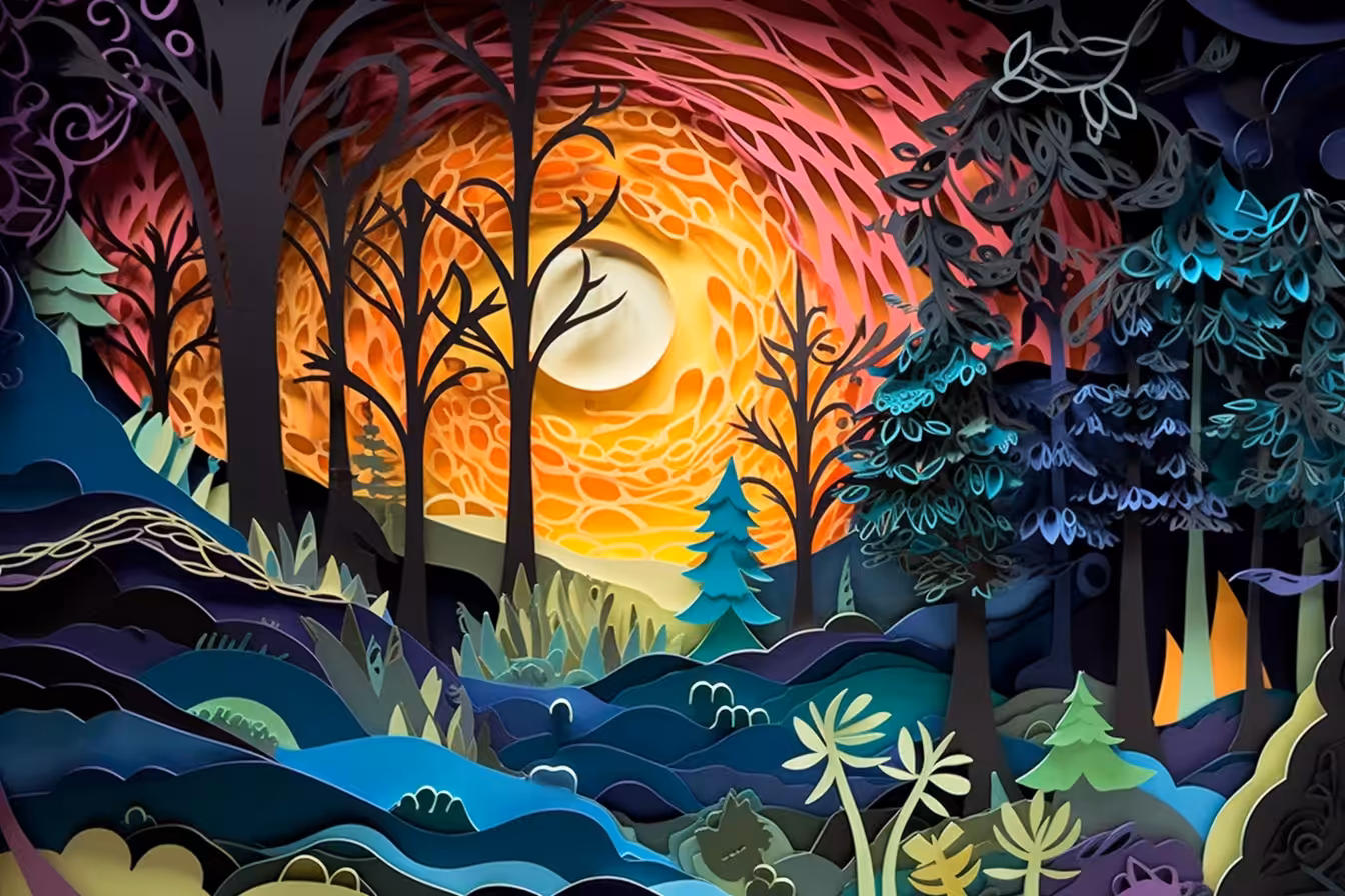 FILIGREE LANDSCAPES #103