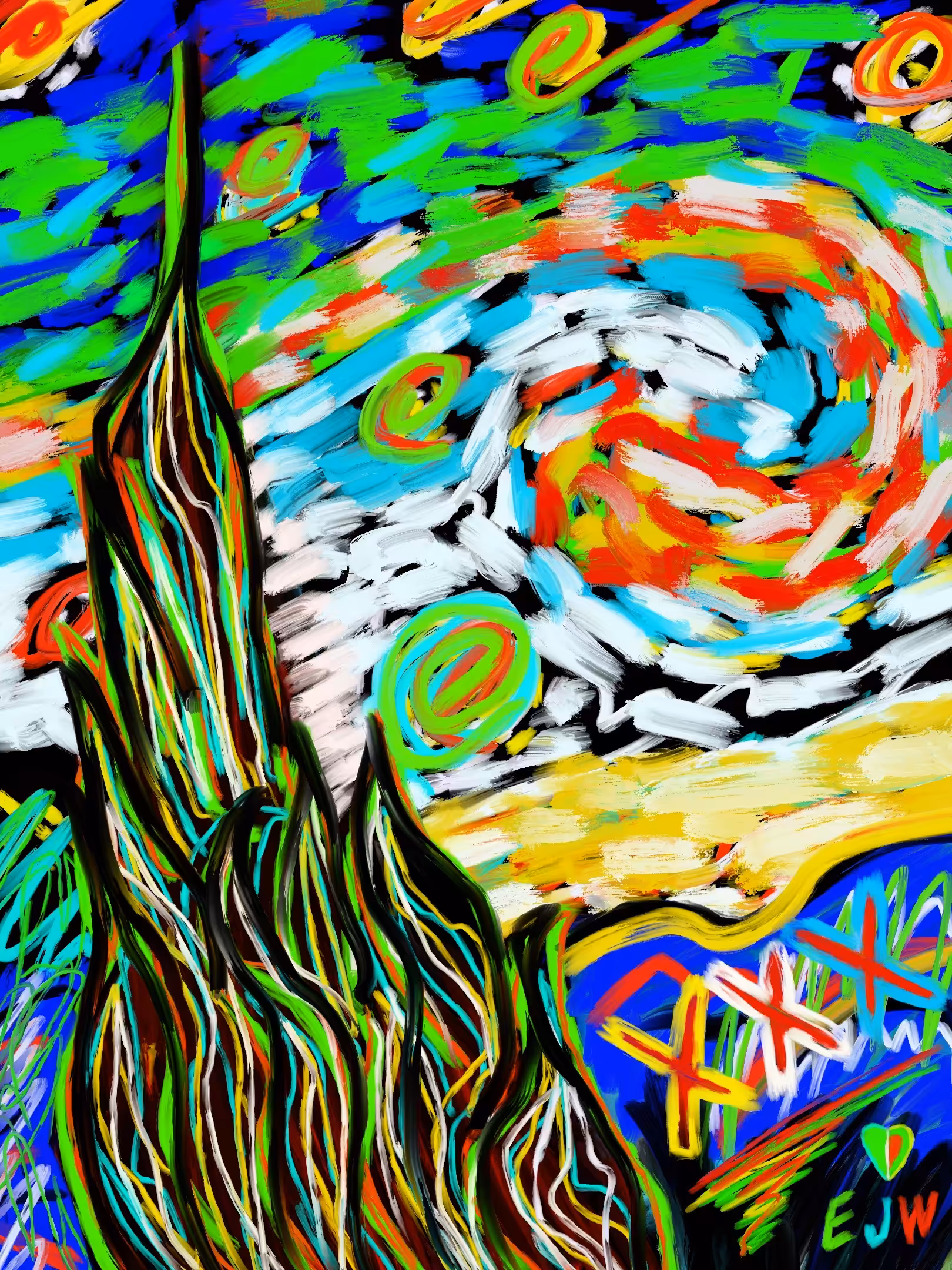 Van Gogh tribute