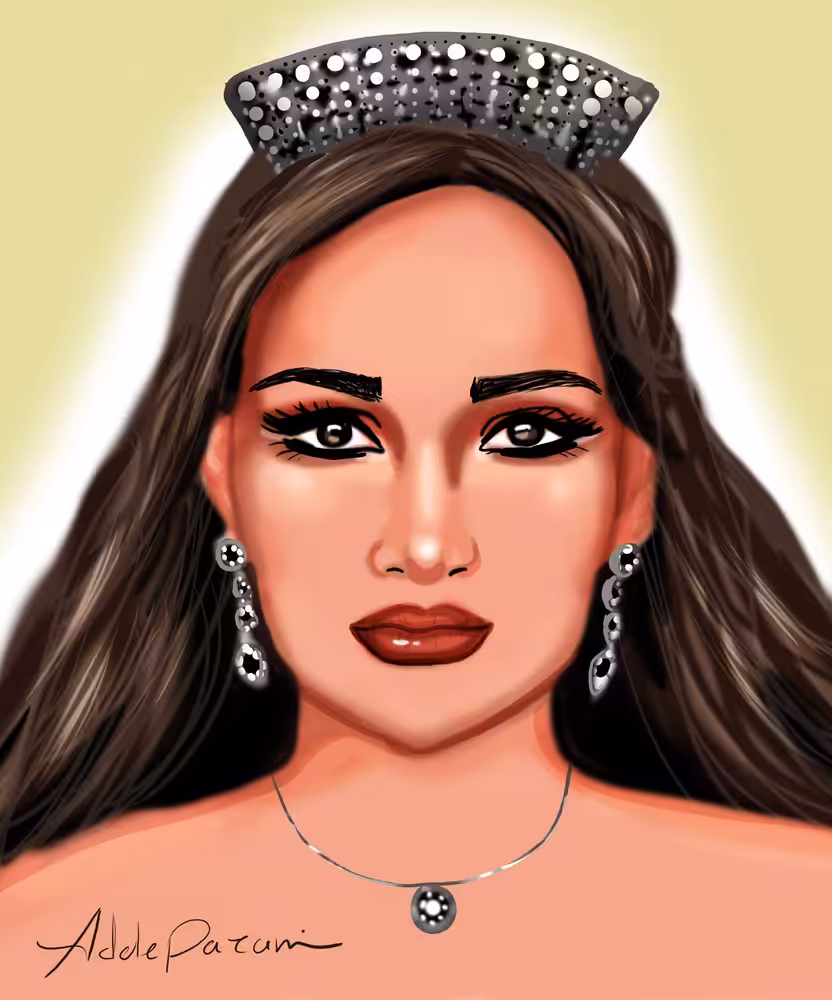 Portrait of a beautiful woman