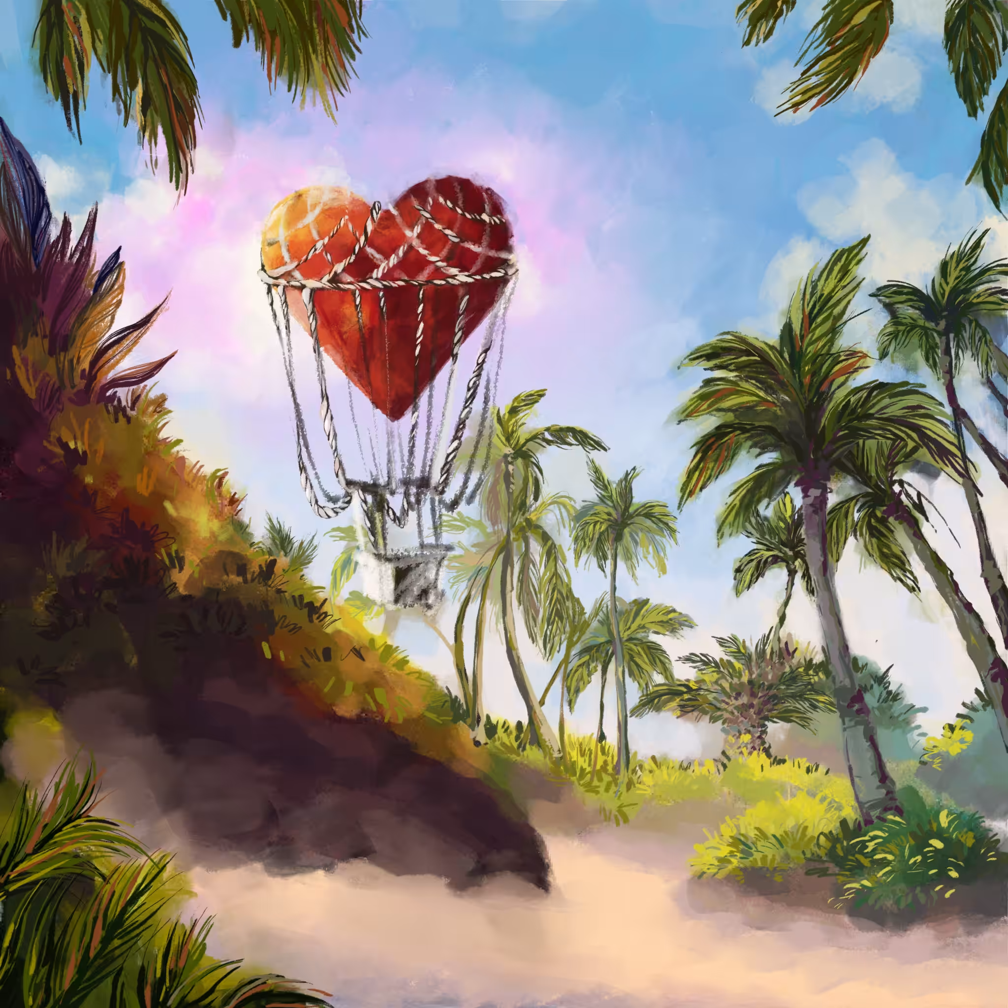Heart-Shaped balloon 🎈 