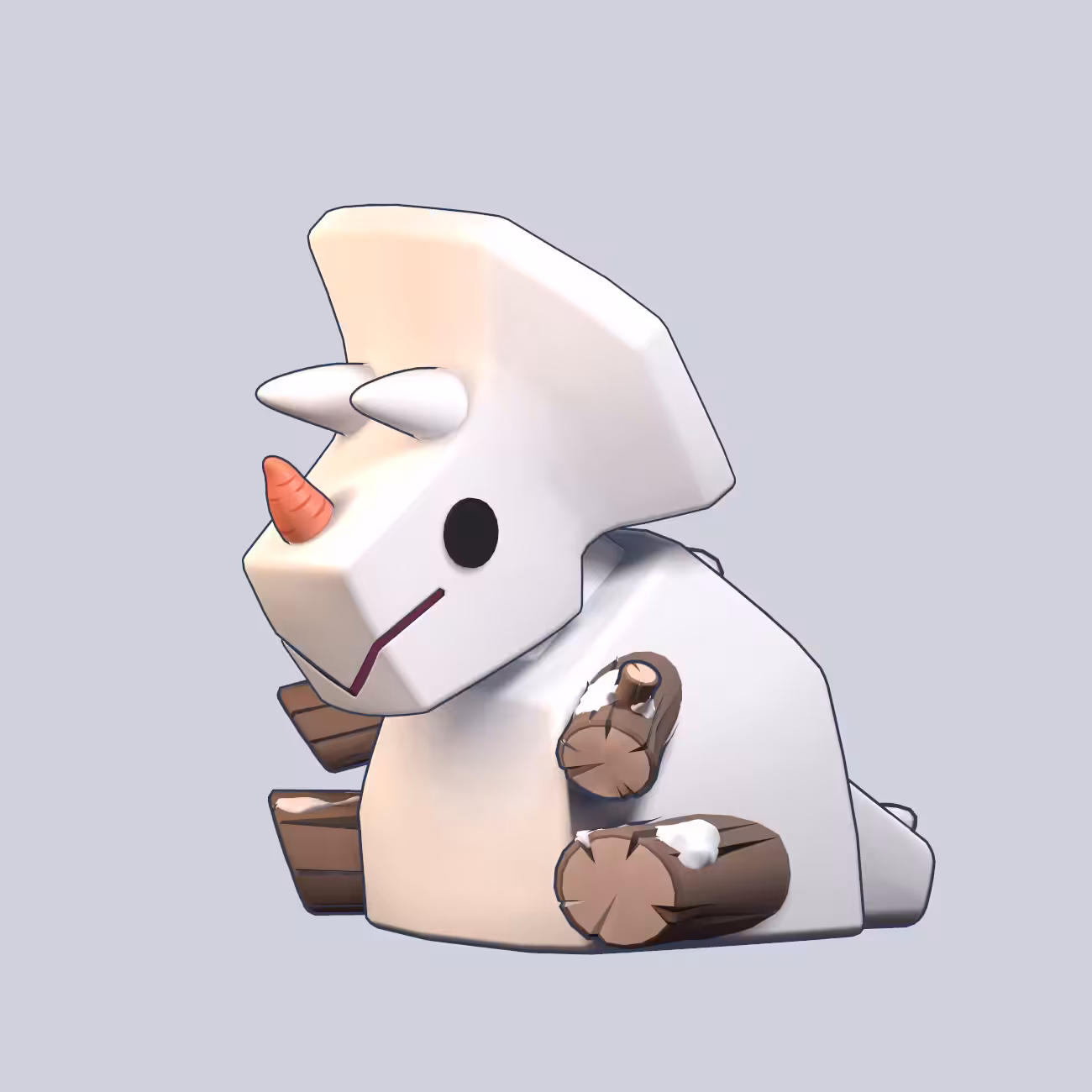 MechaDino : Tricer Disnowman No.071 