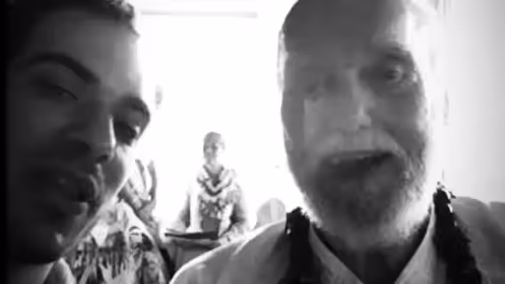Song A Day: Me And Ram Dass In A Virtual Photo Booth