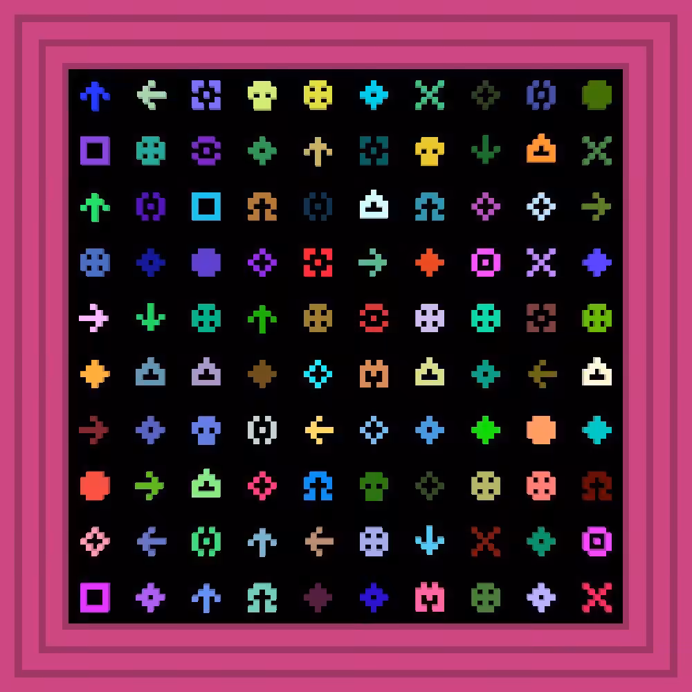 888 :: Procedural Symbols #277/1000