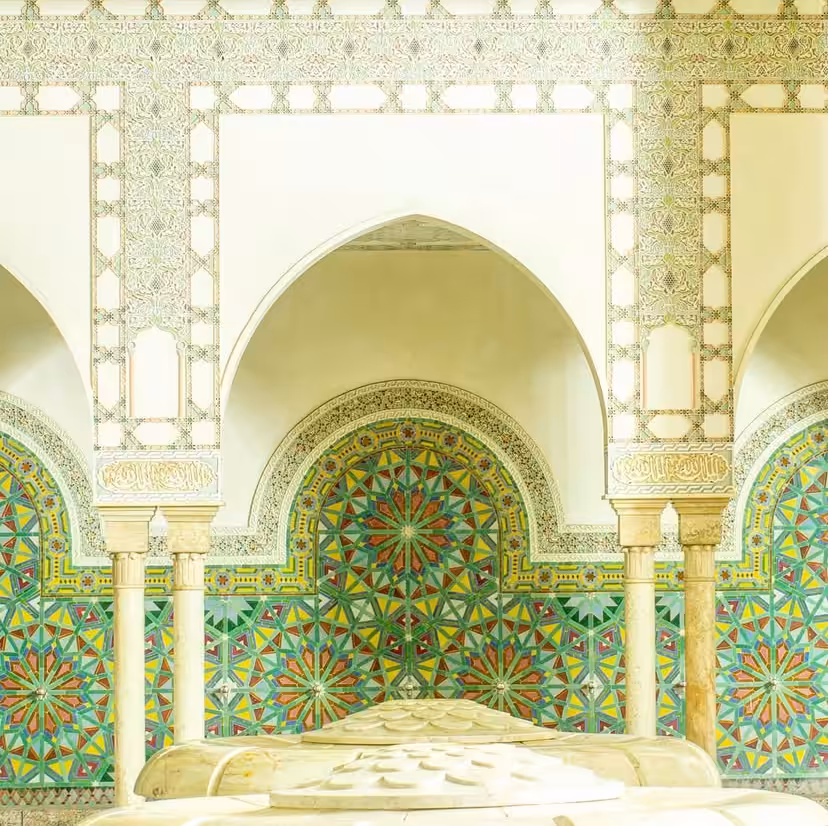 Inside Hassan II mosque @ Casablanca