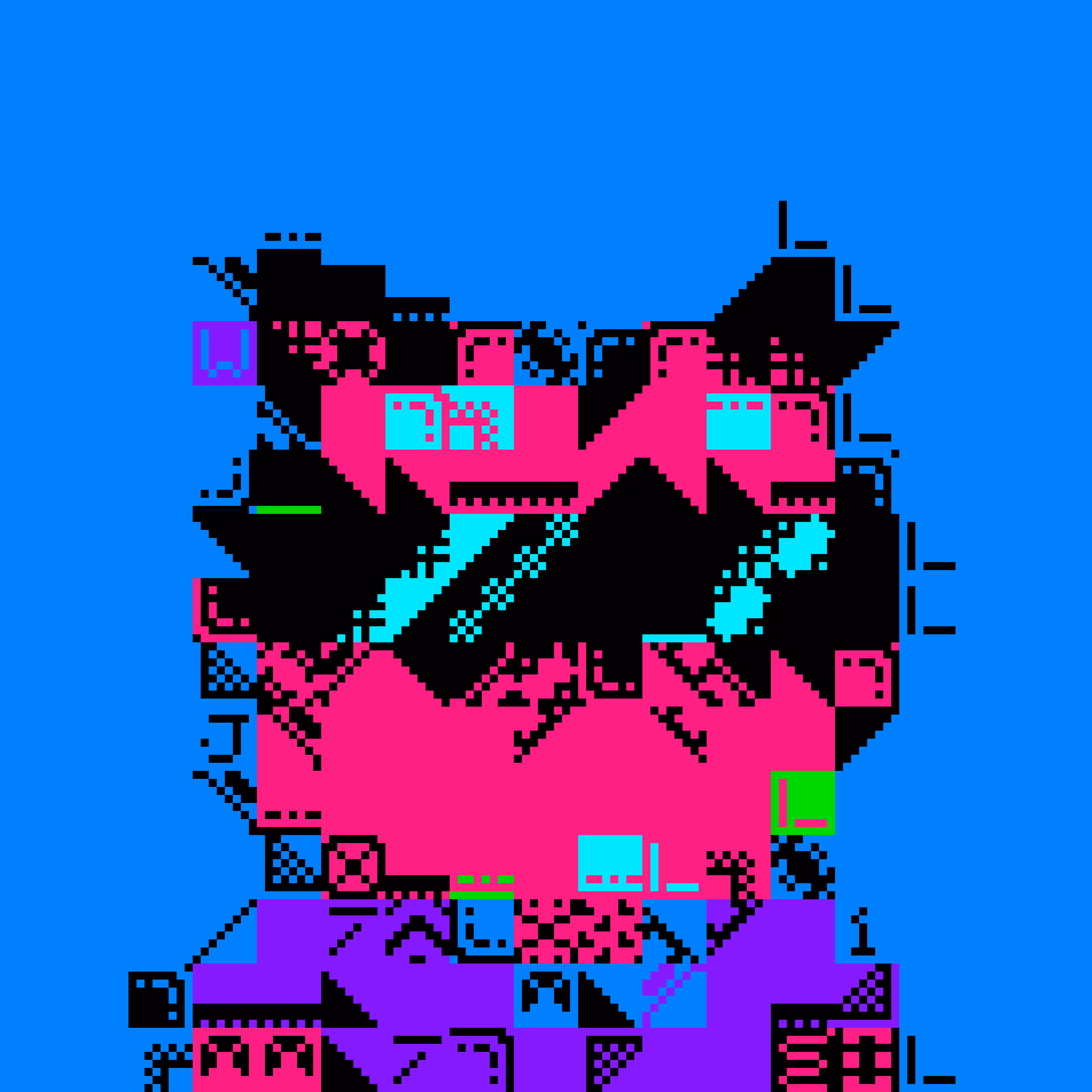 MIGGLES ON ASCII: NeonWhisker