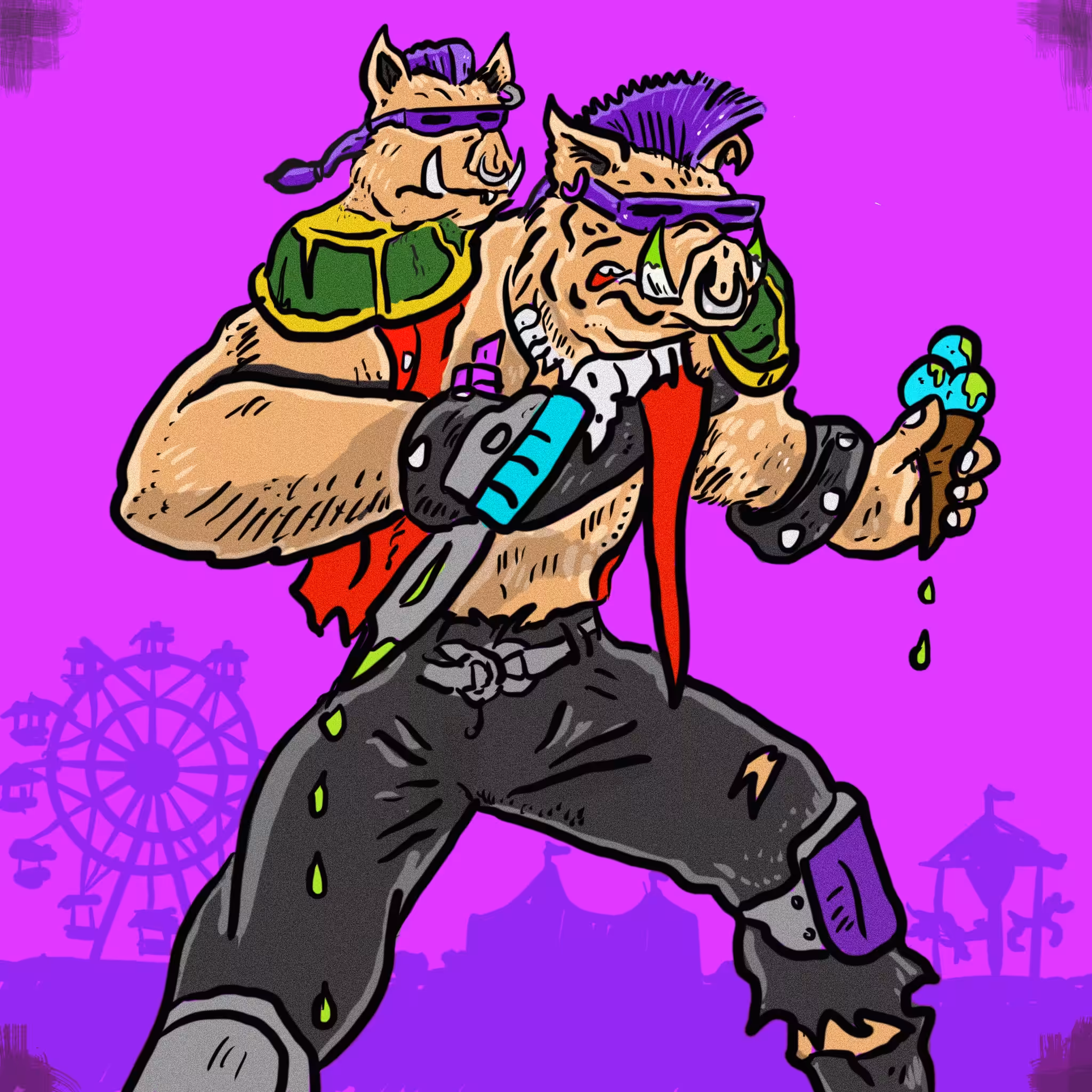 Toxic Double-Headed Bebop