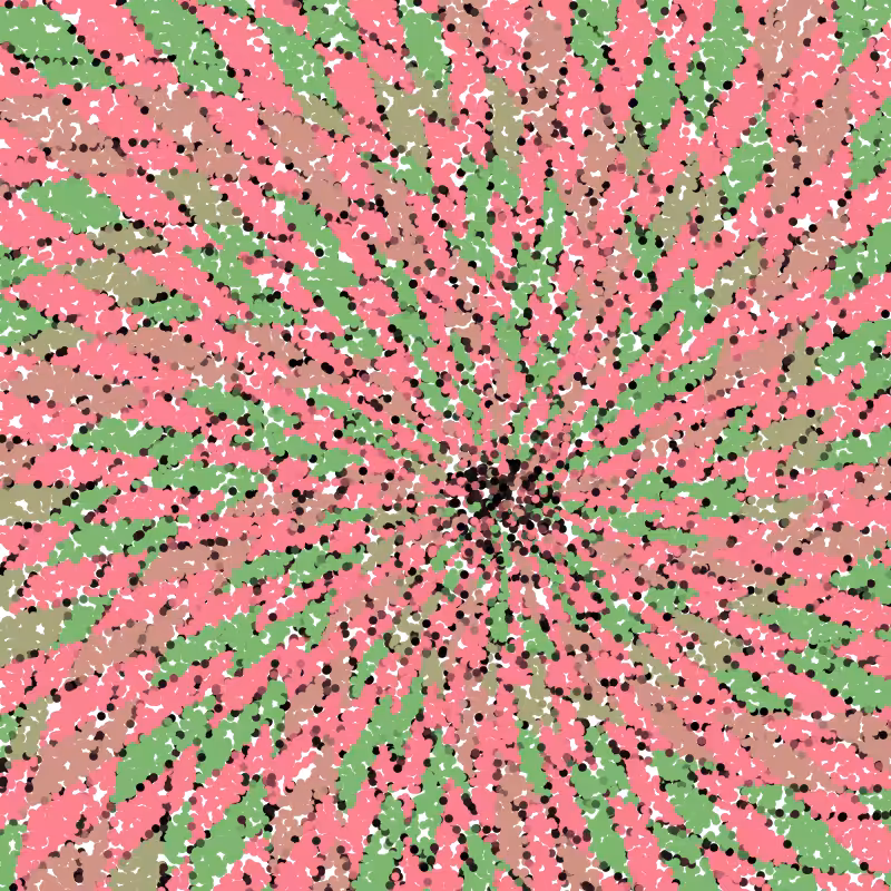 Mosaic or stained glass drops #89