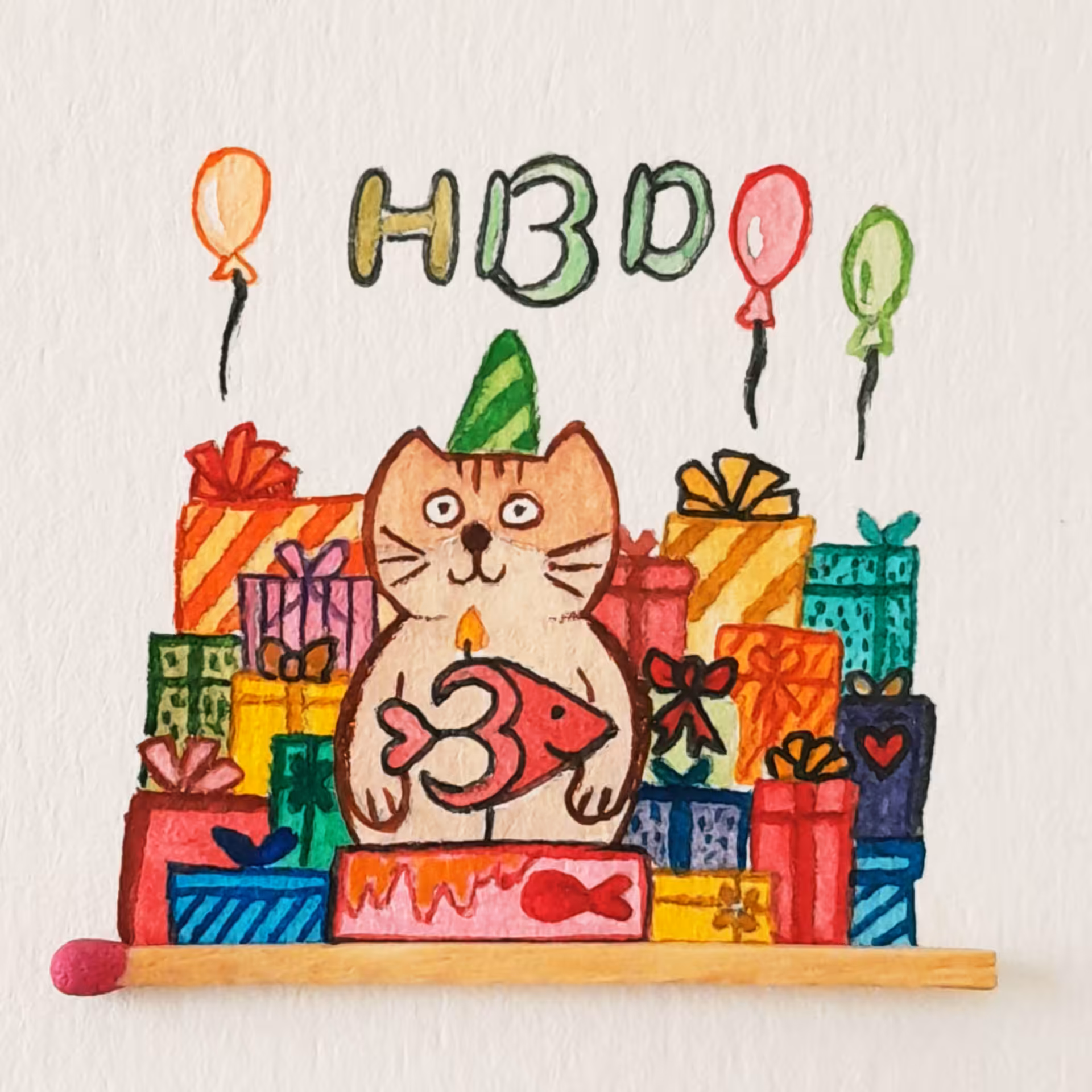 Three years old