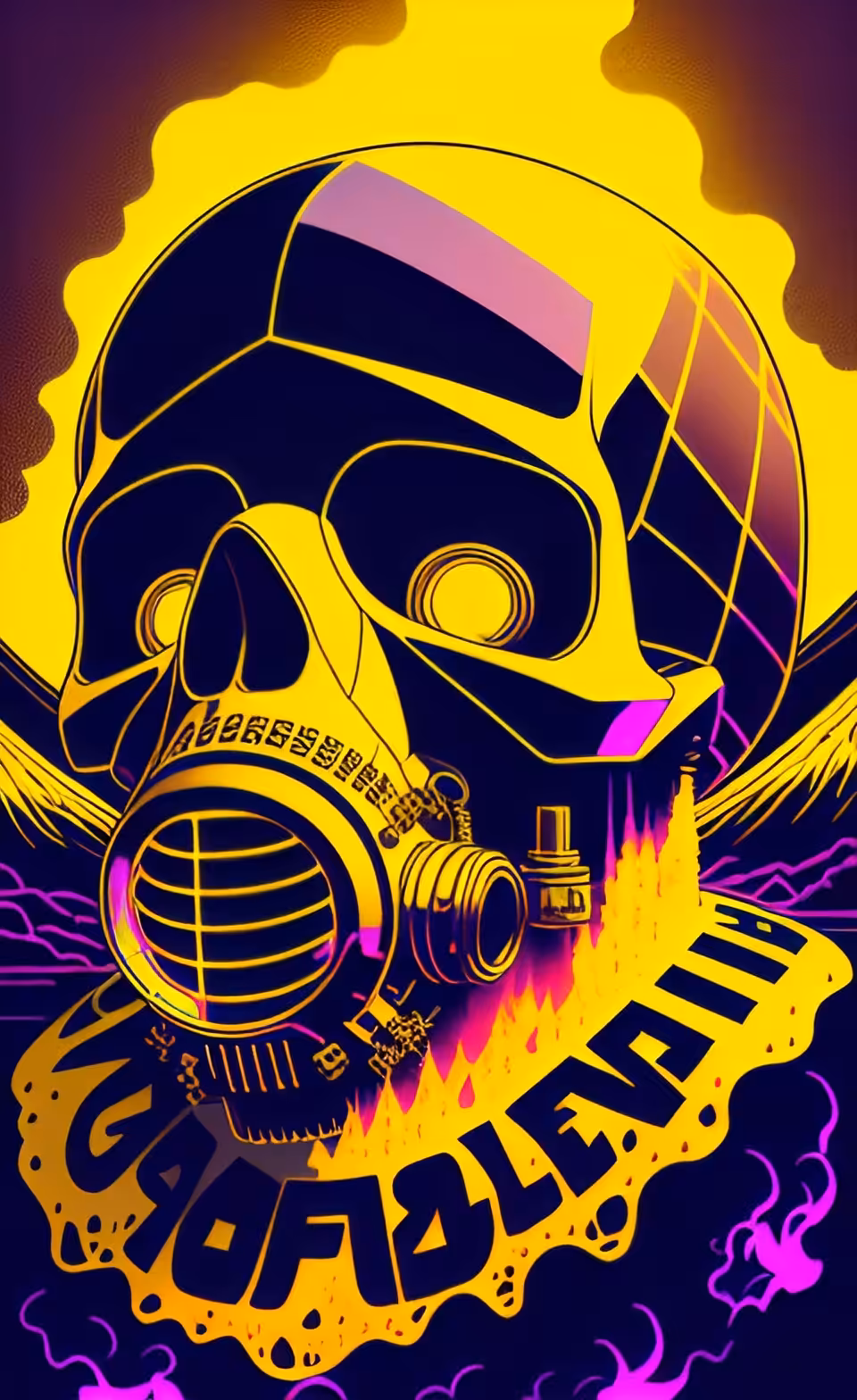 Colorful Skull 2