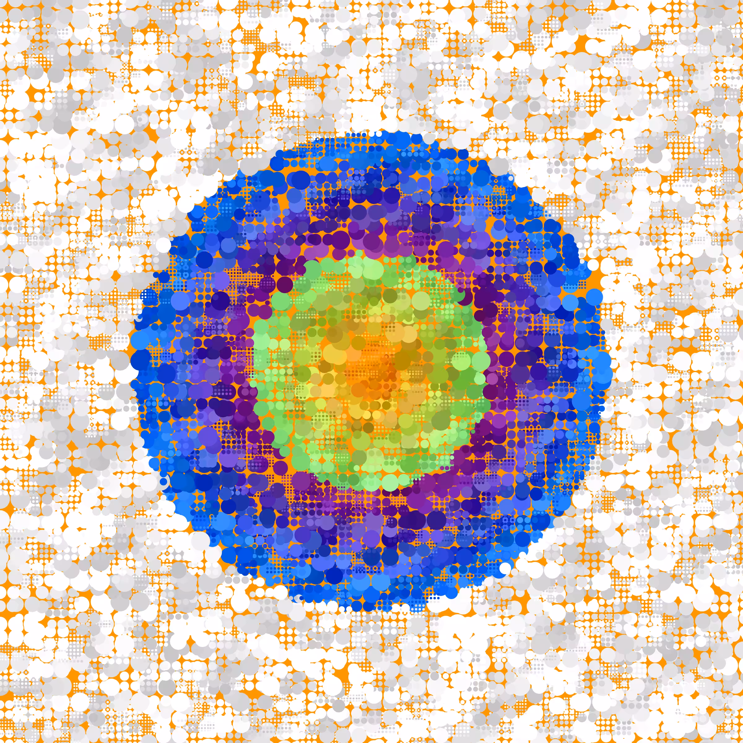 Dot Matrix Gradient Study #151