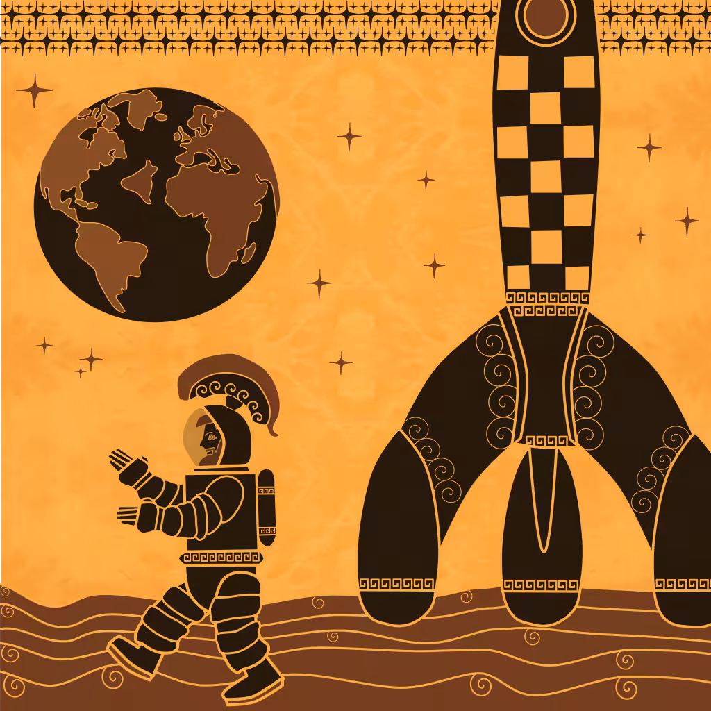 Secret black figure pottery #9