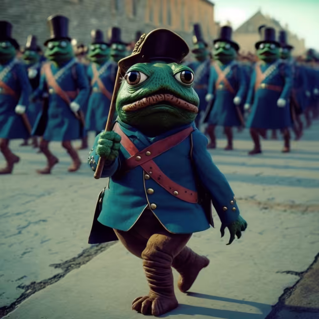 The March of the Pepe Army